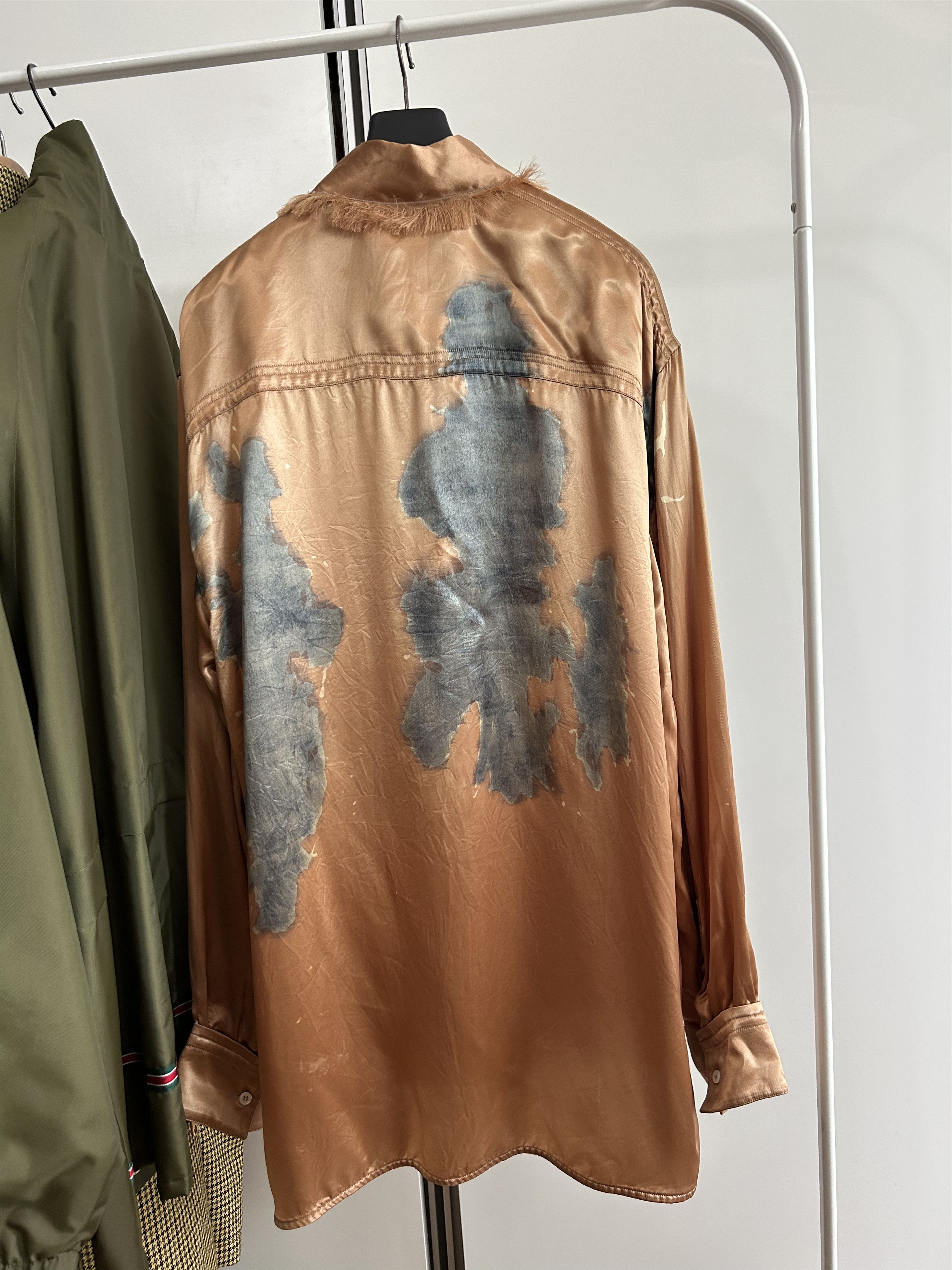 Marni MARNI Pony Hair Print Embroidery Shirt Size US M / EU 48-50 / 2 - 3 Thumbnail