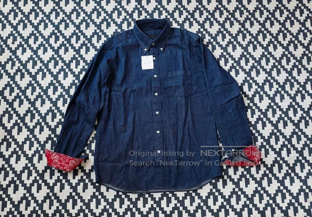 Sophnet. sophnet denim bandana button. Size US M / EU 48-50 / 2 - 2 Thumbnail