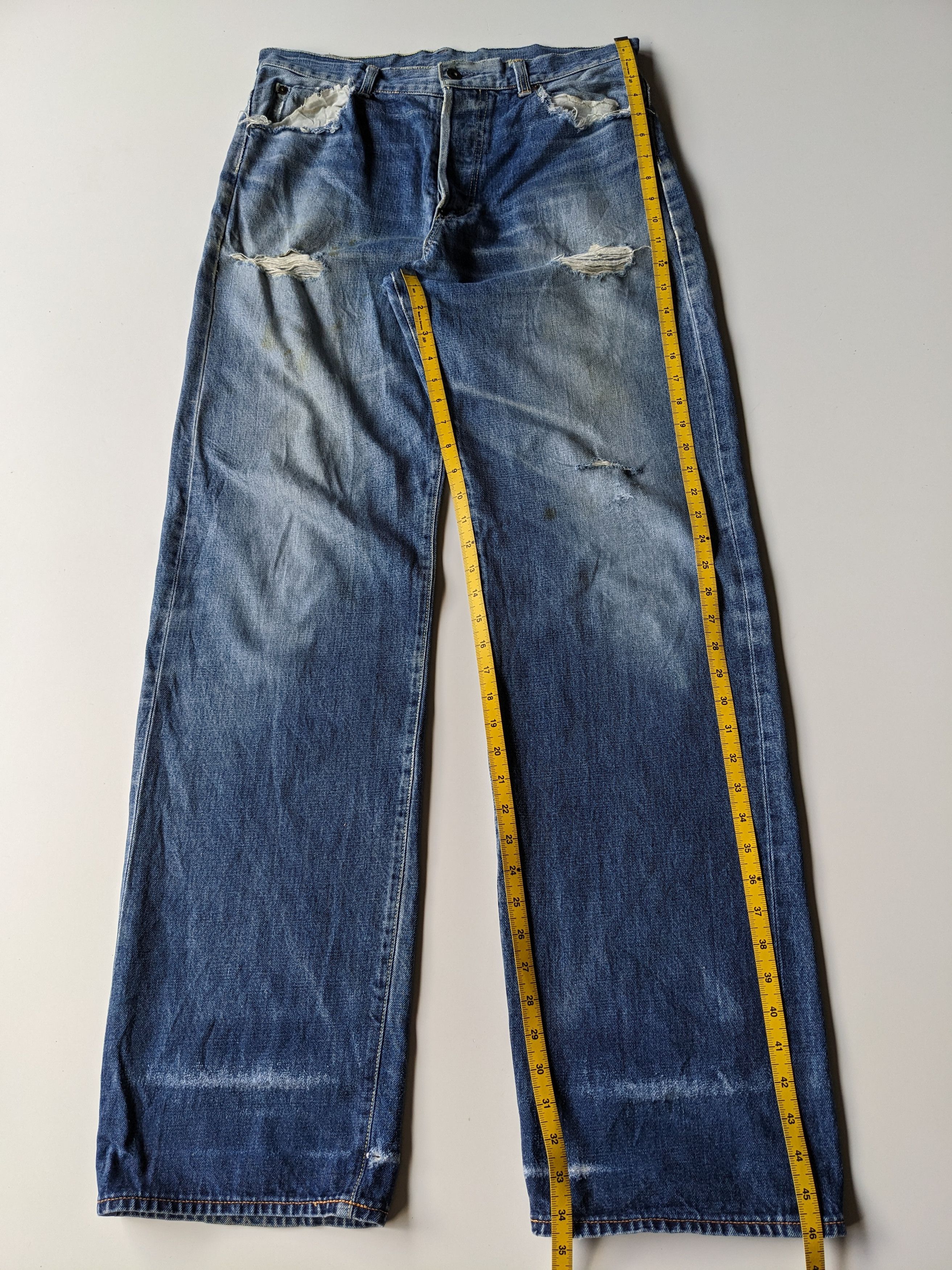 Edwin × Vintage Vintage Edwin buckle back scovill selvedge Size US 34 / EU 50 - 11 Thumbnail