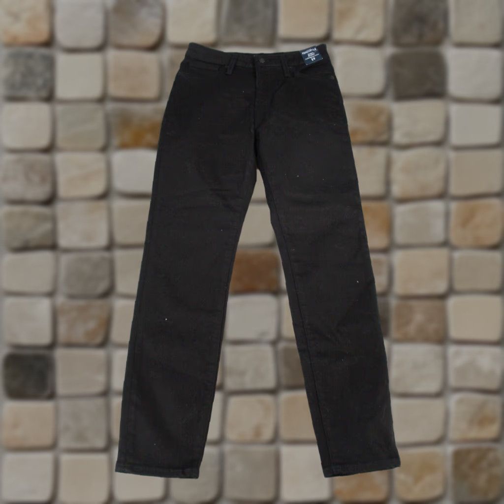 J.Crew VINTAGE J.CREW Mercantile Jeans Womens 29 Curvy Skinny Black Denim NEW Size 29" - 1 Thumbnail