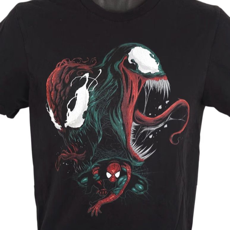 Vintage VINTAGE is not applicable. Venom T Shirt Mens Size Small Black Marvel Comics Spider Man Size US S / EU 44-46 / 1 - 2 Thumbnail