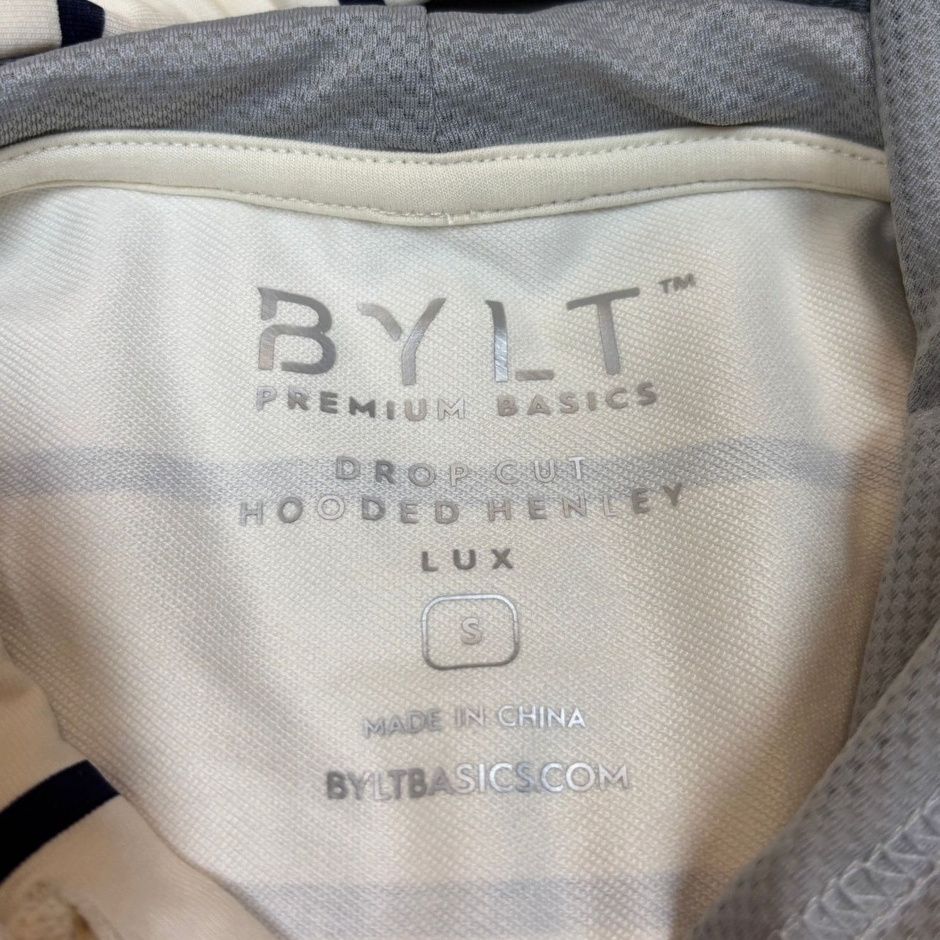 Other NWOT Bylt Drop Cut Hooded Henley Men's Small Minimalist Size US S / EU 44-46 / 1 - 4 Thumbnail