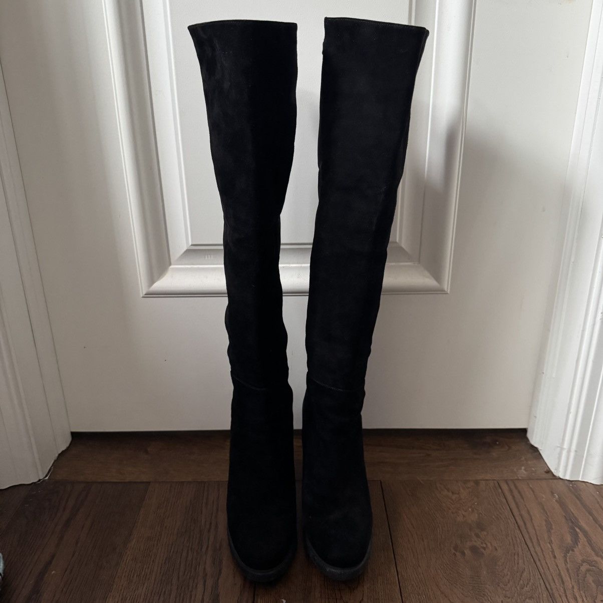 Stuart Weitzman Stuart Weitzman Knee high Boots Size US 5.5 / IT 35.5 - 1 Thumbnail