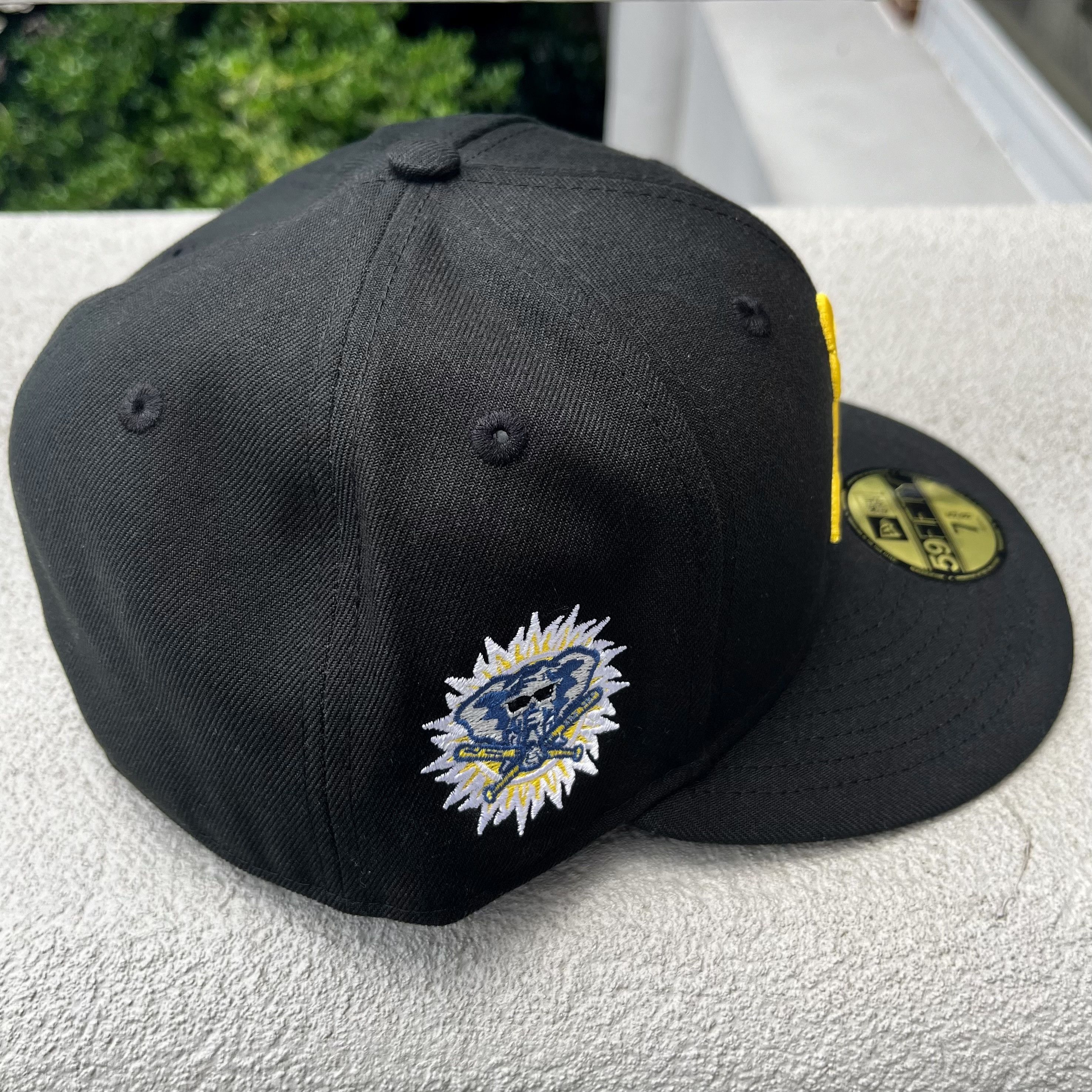 Hat Club × MyFitteds × New Era Oakland A's Athletics Warriors NBA Crossover Hat Club 7 5/8 Size ONE SIZE - 3 Thumbnail