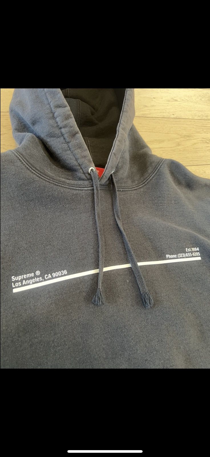 Supreme Supreme Shop Hooded Sweatshirt Black Los Angeles Size US M / EU 48-50 / 2 - 3 Thumbnail