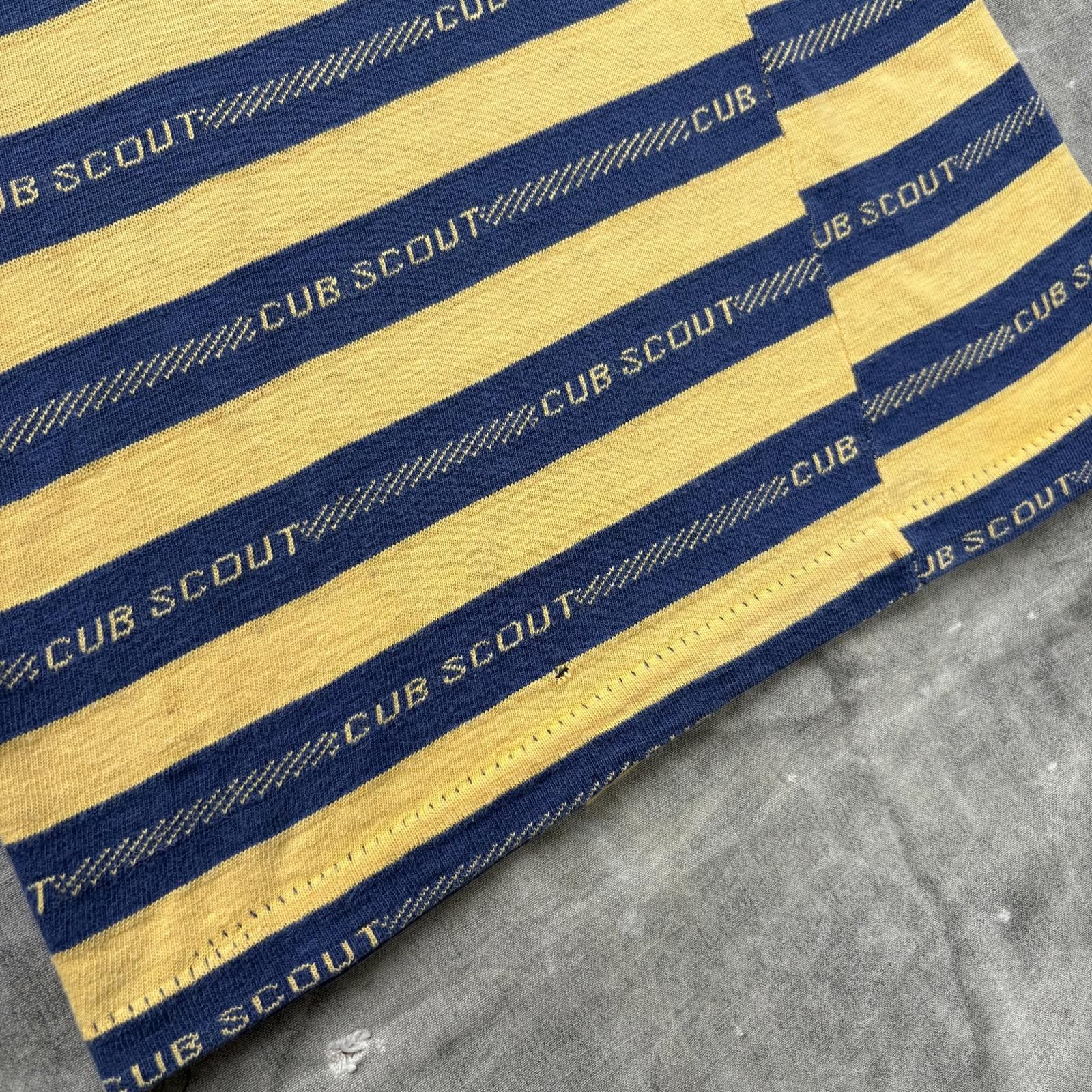 Vintage Vintage Rare 50s 60s Cub Scouts Navy Yellow Striped Shirt Size XS / US 0-2 / IT 36-38 - 5 Thumbnail