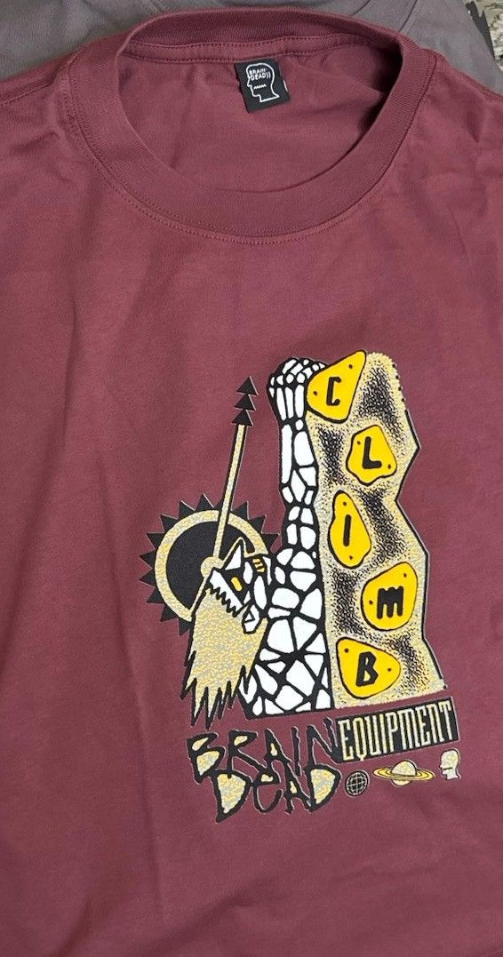 Brain Dead BRAIN DEAD Equipment Biomechanic Bouldering T Shirt NEW RARE Size US XL / EU 56 / 4 - 7 Thumbnail