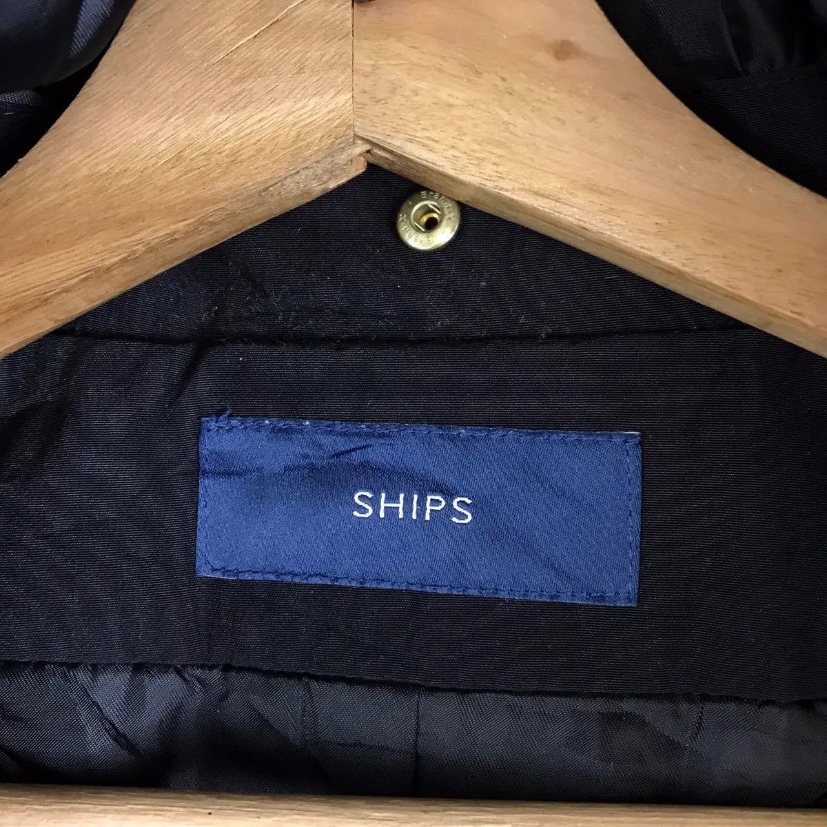 Vintage Vintage SHIPS JAPAN Minimalist Design Trench Coat Parka Size S / US 4 / IT 40 - 5 Thumbnail