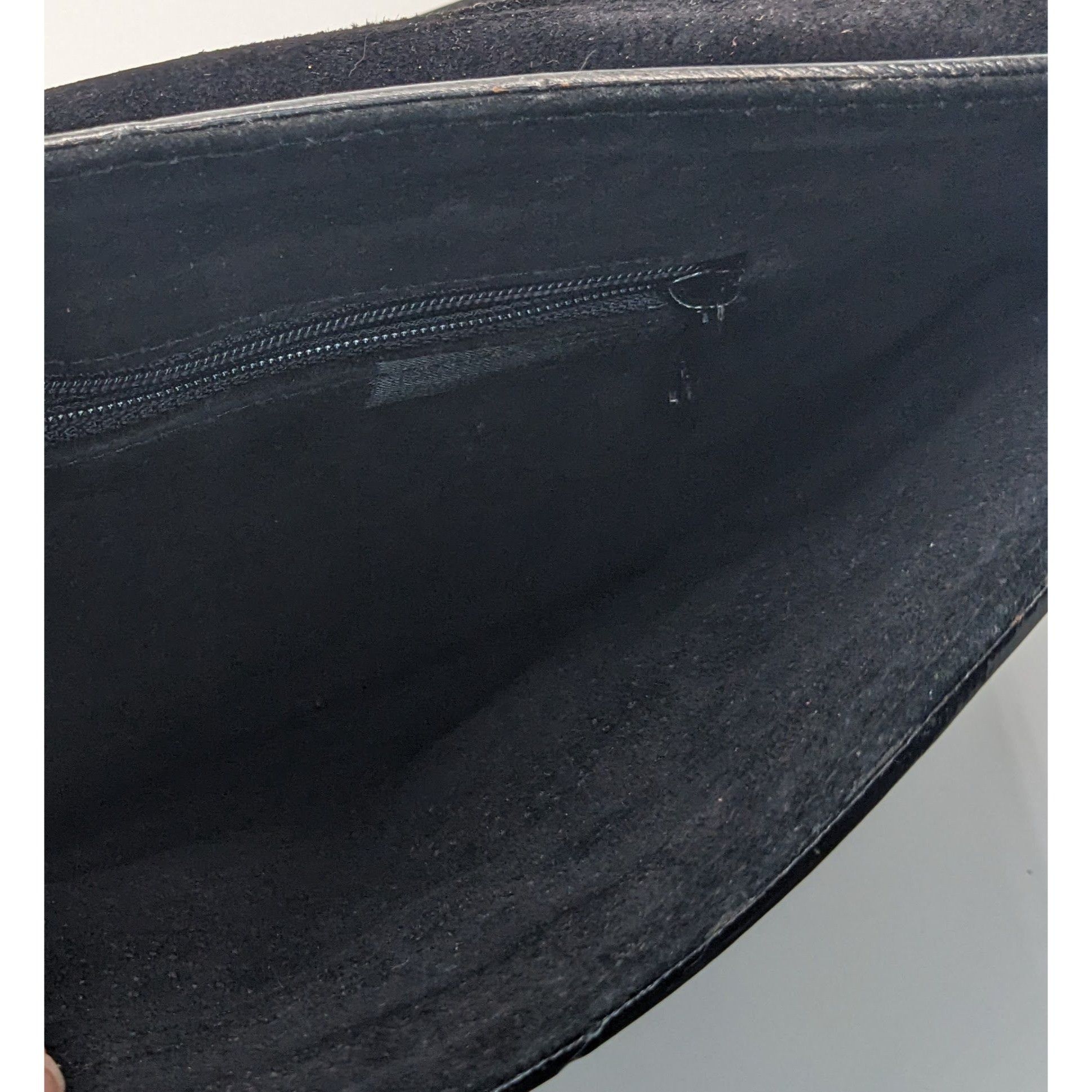 Other Vintage 80s Black Eel Skin Shoulder Bag With Gold Accents Ma Size ONE SIZE - 11 Thumbnail