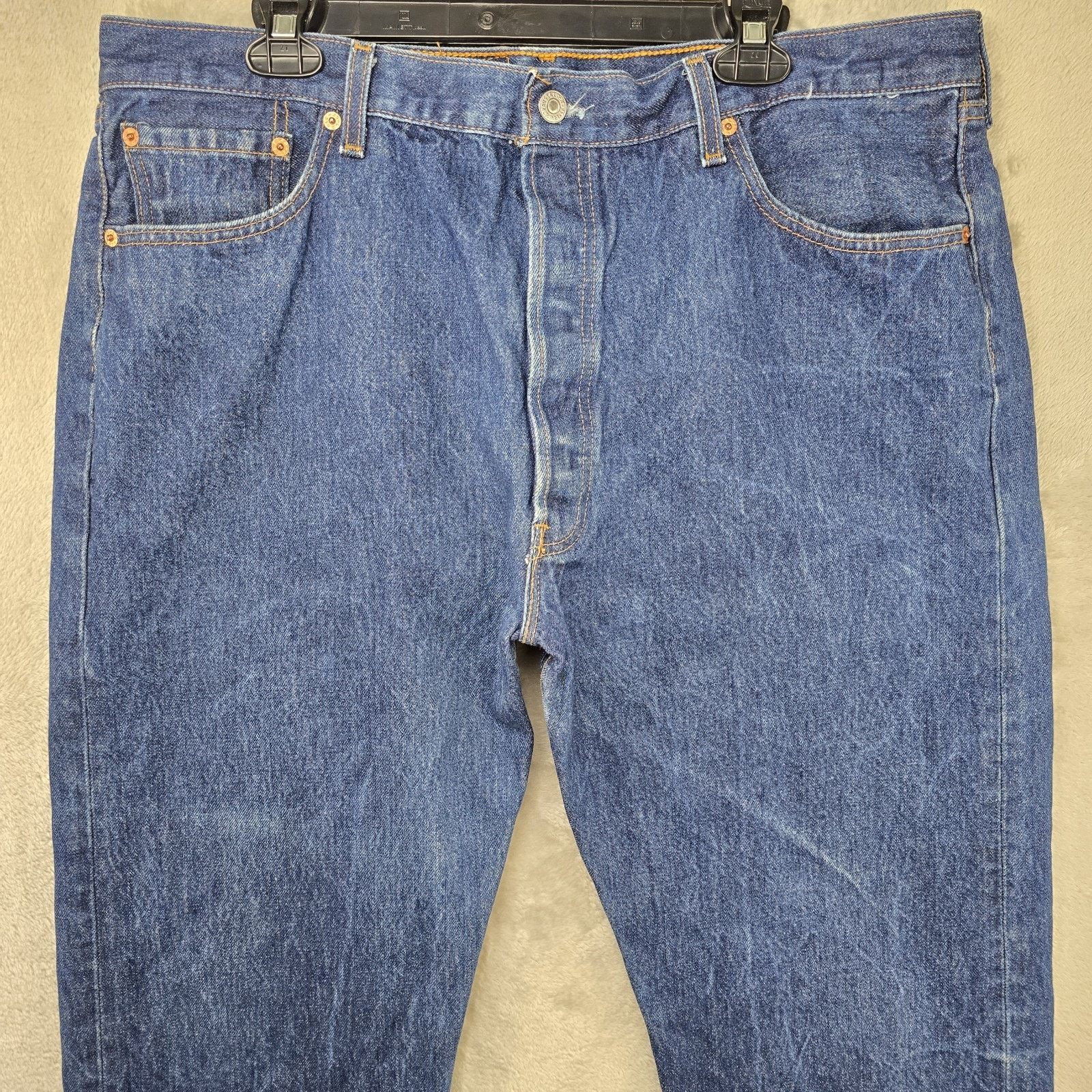 Levi's Vintage Levis 501xx Jeans 42x33 (fits 38x30) Marble USA Made Size US 38 / EU 54 - 2 Thumbnail