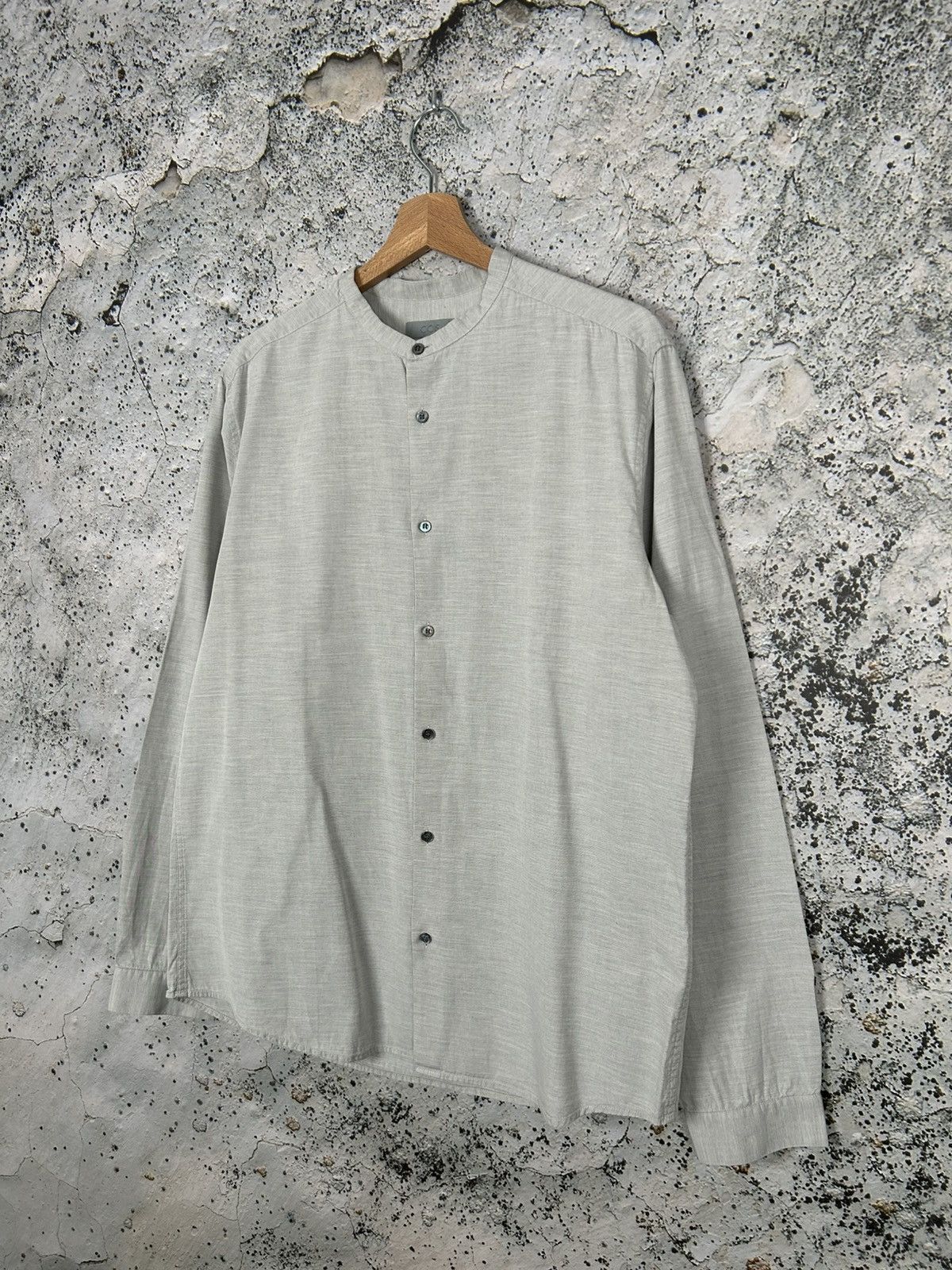 Cos COS Silk Shirt Avant Garde Designer Grunge Streetwear Size US L / EU 52-54 / 3 - 2 Thumbnail