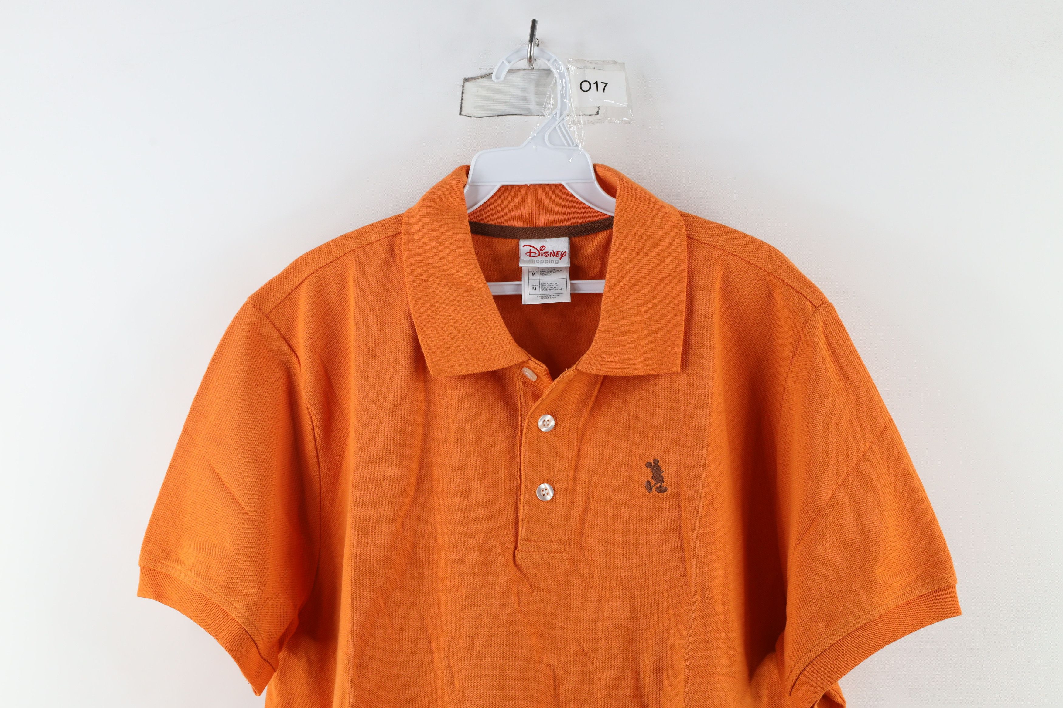 Disney × Vintage Vintage 90s Disney Mickey Mouse Pique Cotton Golf Polo Shirt Size US M / EU 48-50 / 2 - 2 Thumbnail