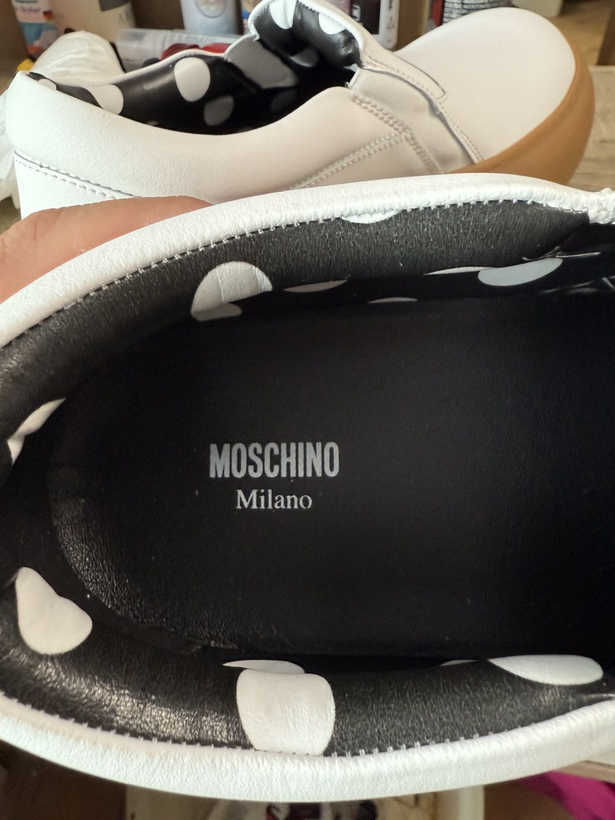 Moschino Moschino oversized-sole trainers Size US 11 / EU 44 - 6 Thumbnail