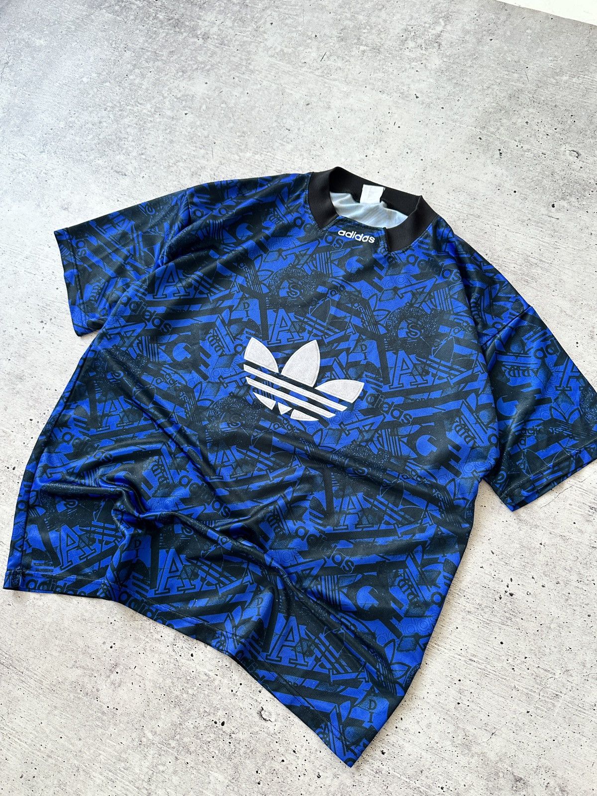 Adidas × Vintage Vintage Adidas Y2K Gorpcore Jersey Size US XL / EU 56 / 4 - 4 Thumbnail