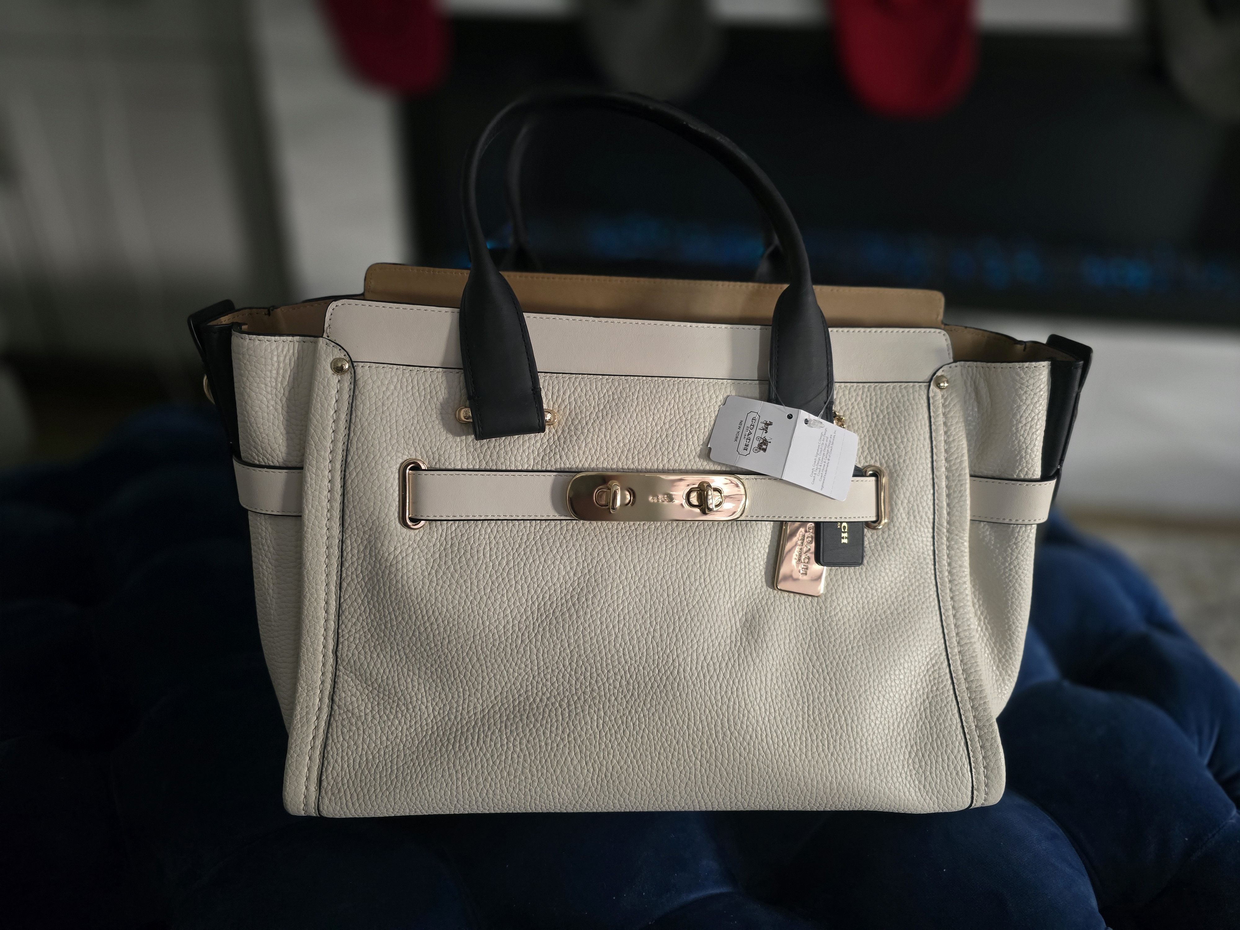Coach Coach Colorblock Pebbled Leather Size ONE SIZE - 2 Thumbnail