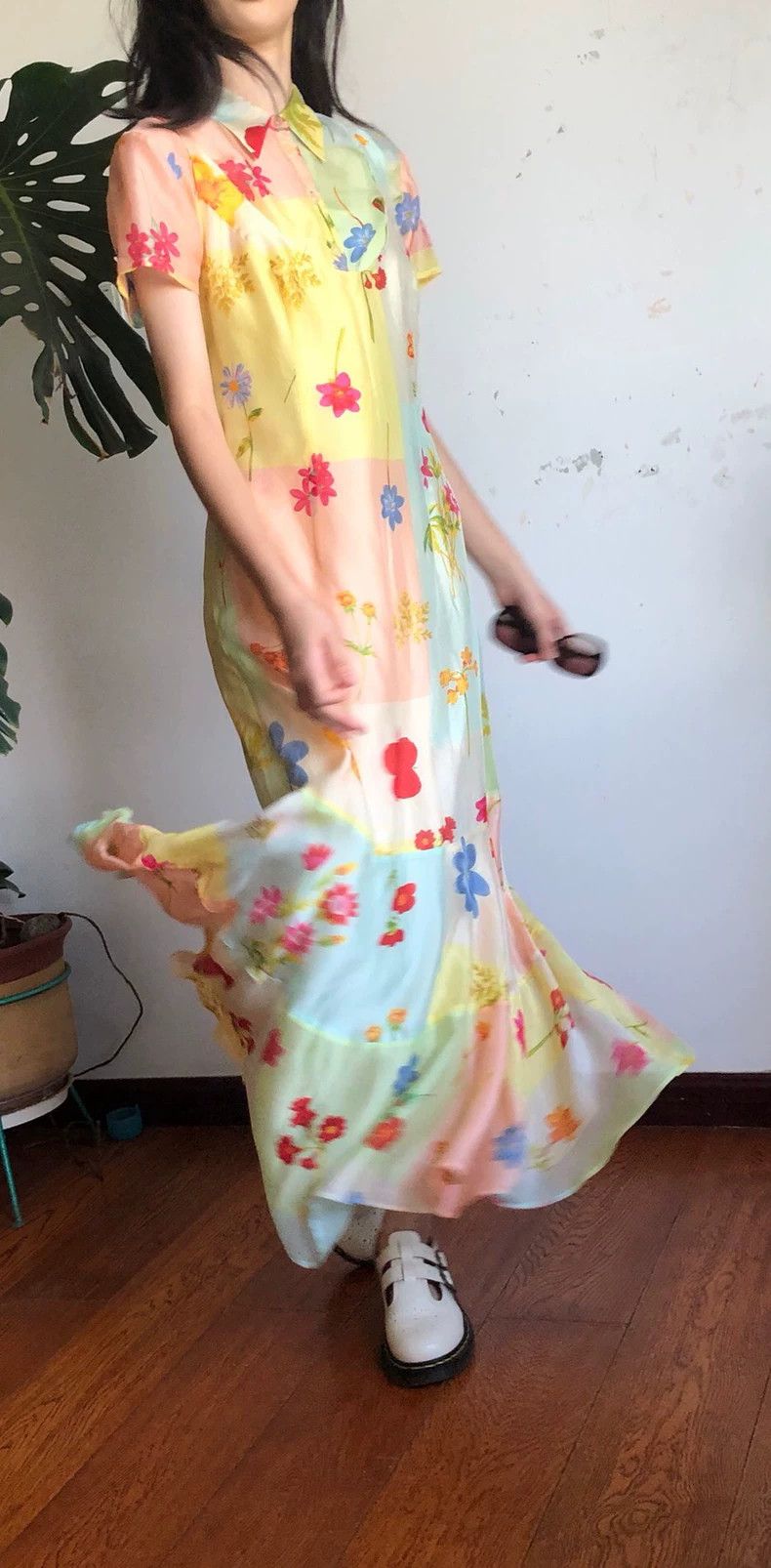 Kenzo KENZO Silk dress + shirt set Size XS / US 0-2 / IT 36-38 - 1 Thumbnail