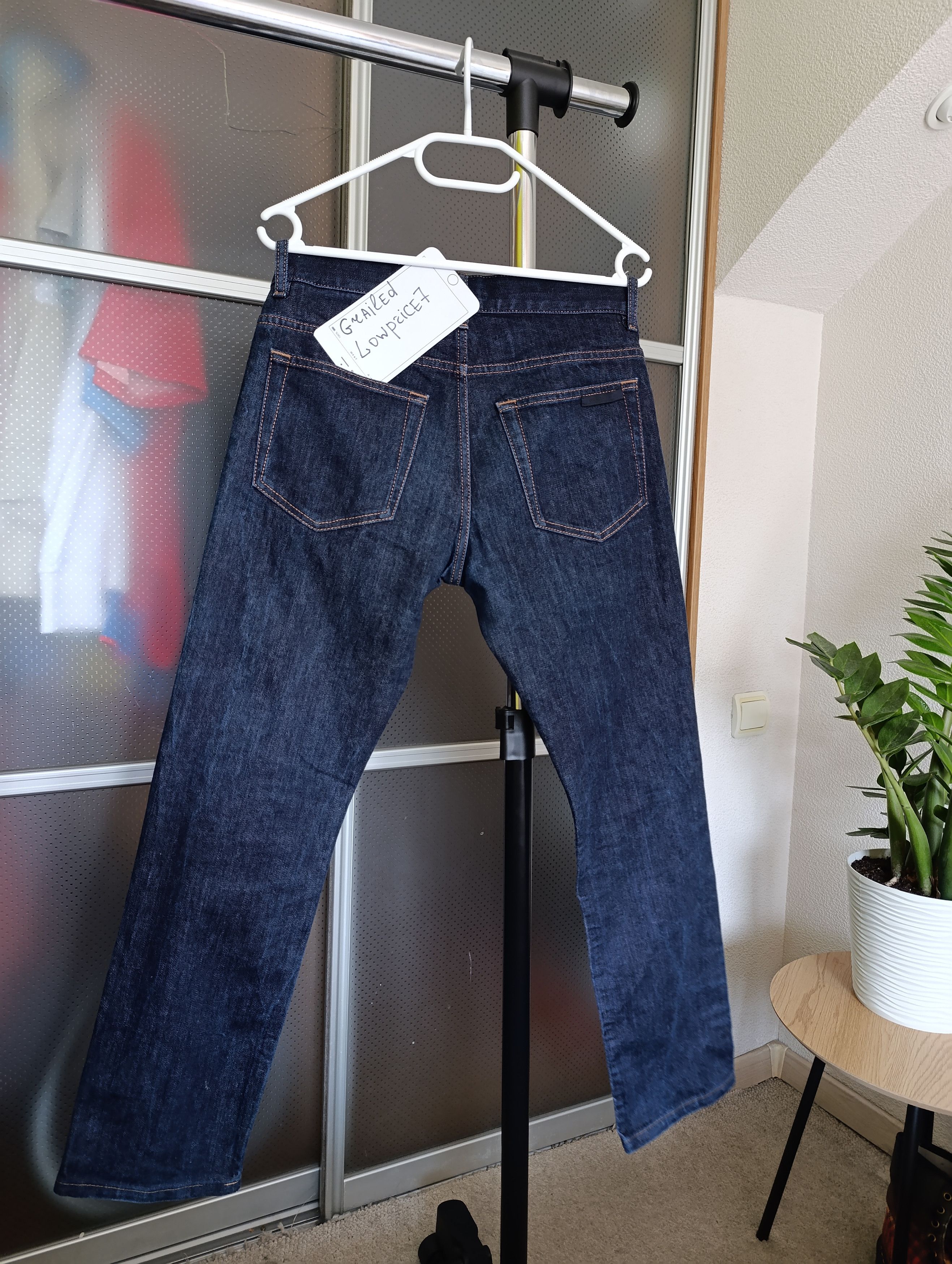 Designer × Prada PRADA SLIM-FIT MID-RISE JEANS NAVY Size US 31 - 4 Thumbnail