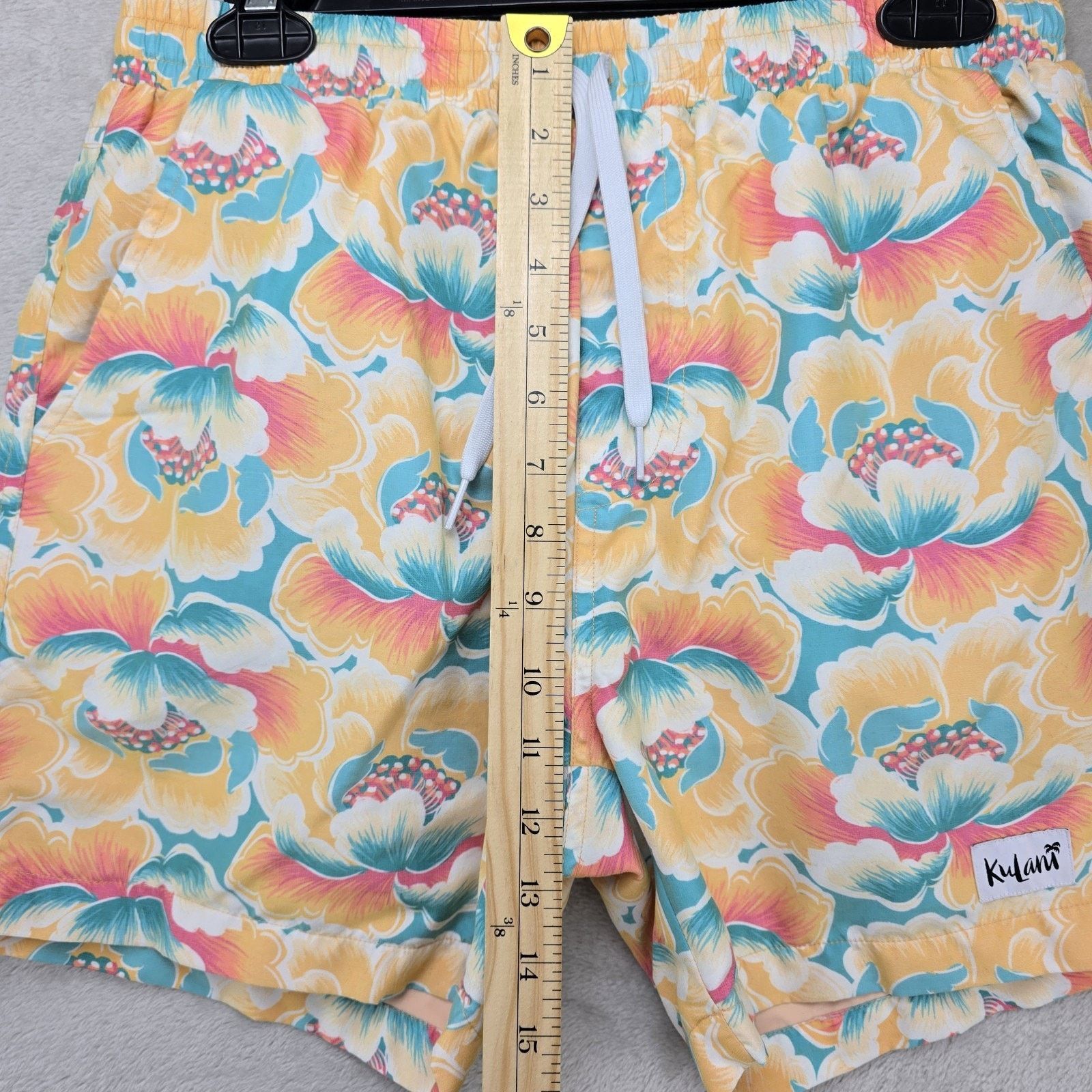 Other Kulani Kinis Swim Trunks Shorts Mens Small Floral Lined 6” Size US 28 / EU 44 - 9 Thumbnail