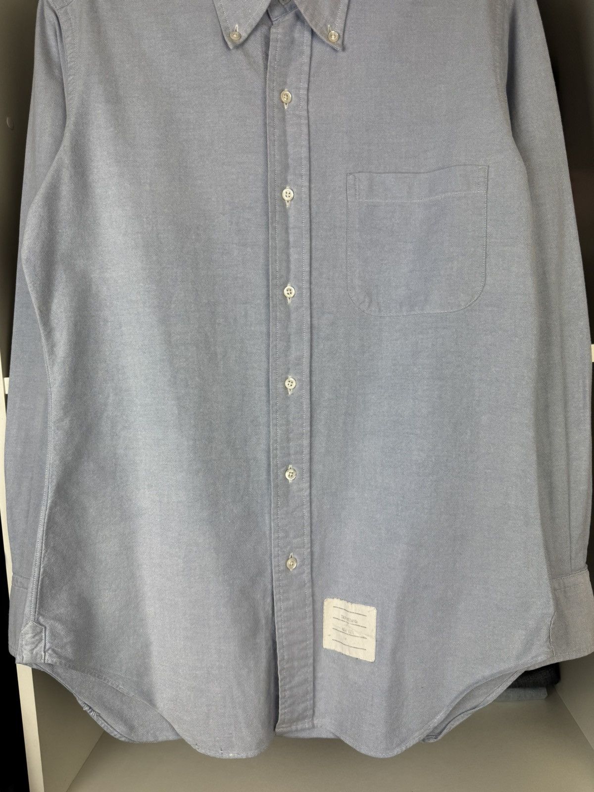 Thom Browne Button-Down Shirt Made in USA Long Sleeve Size 2