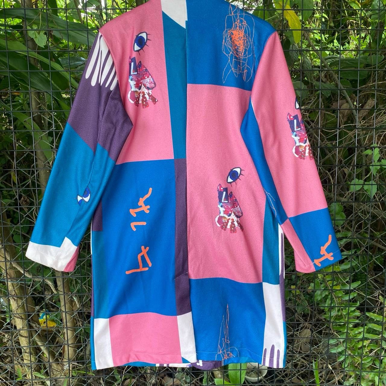 Japanese Fashion Printed Long Jacket