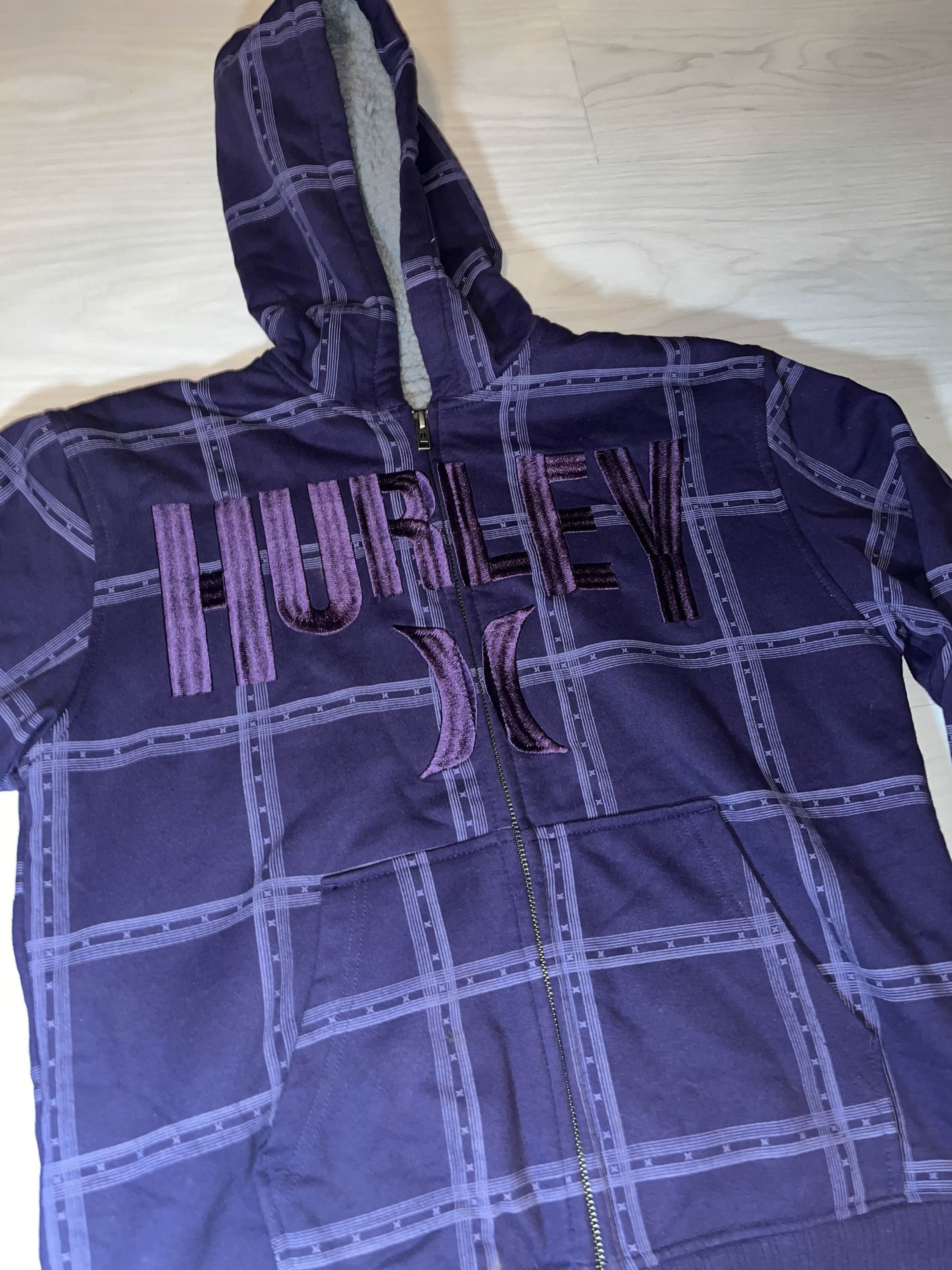Hurley × Vintage Y2K Hurley Thick Zip-Up Size US M / EU 48-50 / 2 - 2 Thumbnail