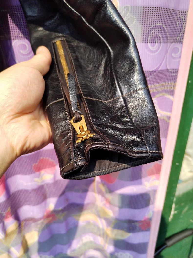 The Real McCoy's The Real McCoy's Buco J24 Vintage Black Horsehide Tea Core Size US S / EU 44-46 / 1 - 6 Thumbnail