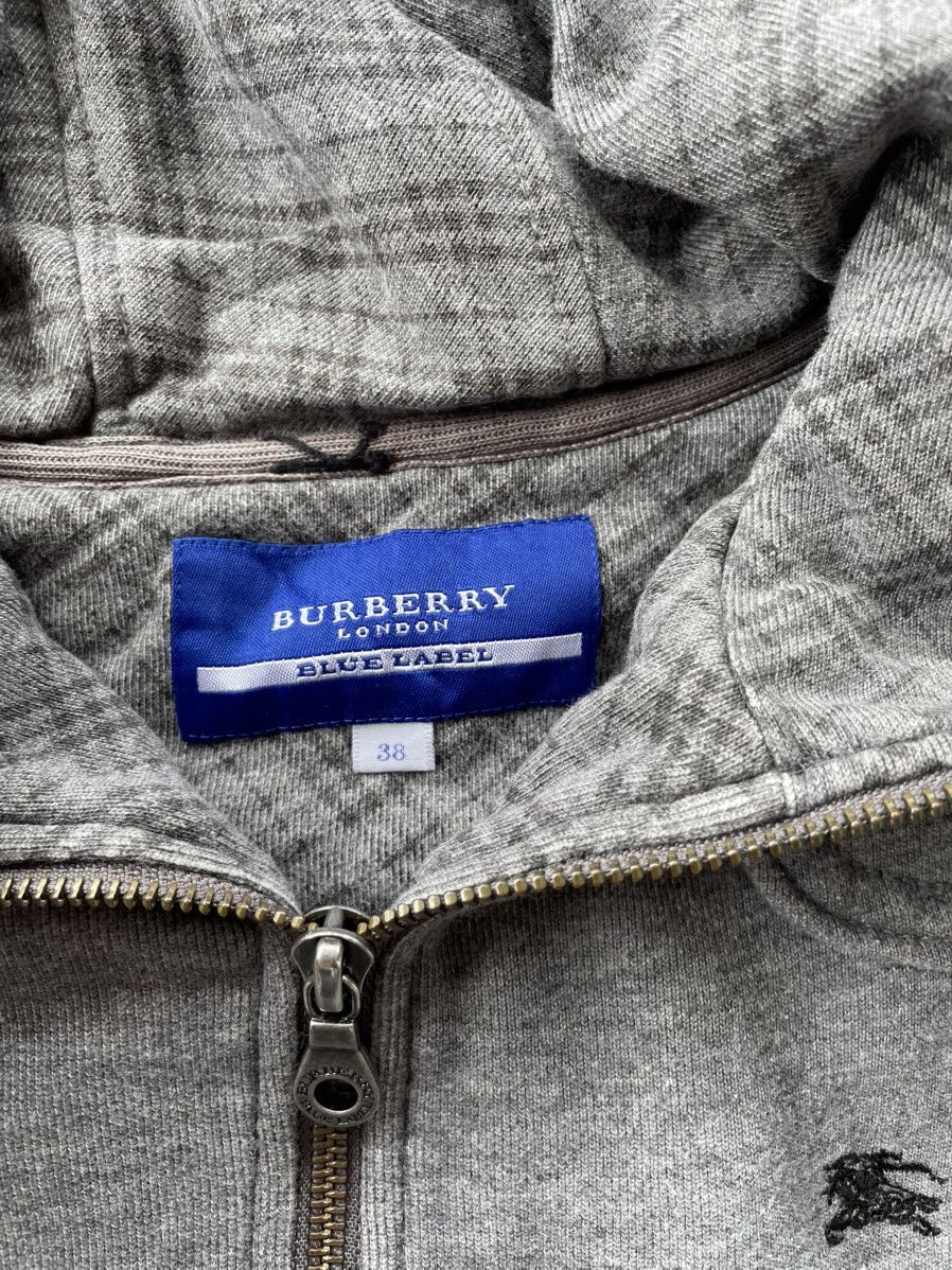 Burberry Burberry blue label zipper hoodie Size US L / EU 52-54 / 3 - 3 Thumbnail