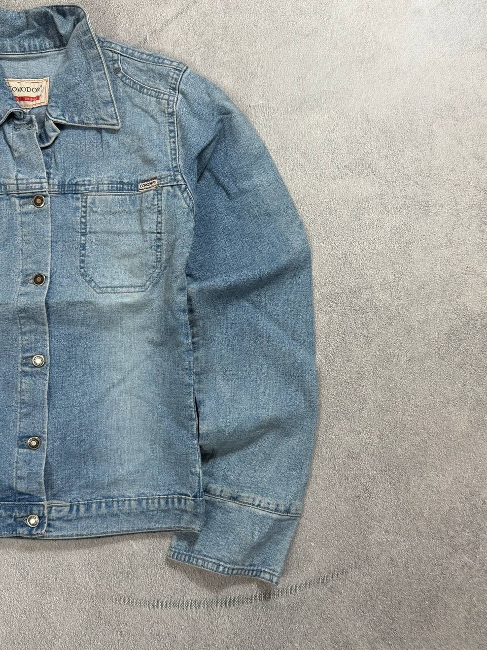 Japanese Brand vintage 90s distressed denim trucker jacket avant-garde Y2K Size US S / EU 44-46 / 1 - 6 Thumbnail