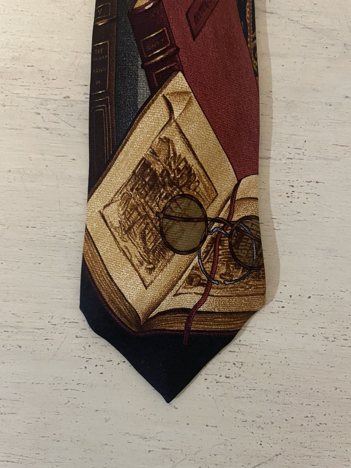 Polo Ralph Lauren × Vintage Rare Print Vintage Silk Tie Size ONE SIZE - 2 Thumbnail