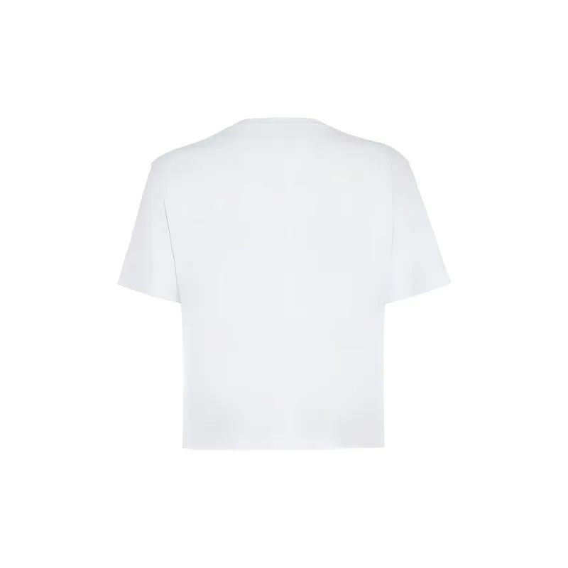 Fendi o1w1db10325 FS7389 T-Shirt in White Size M / US 6-8 / IT 42-44 - 2 Thumbnail