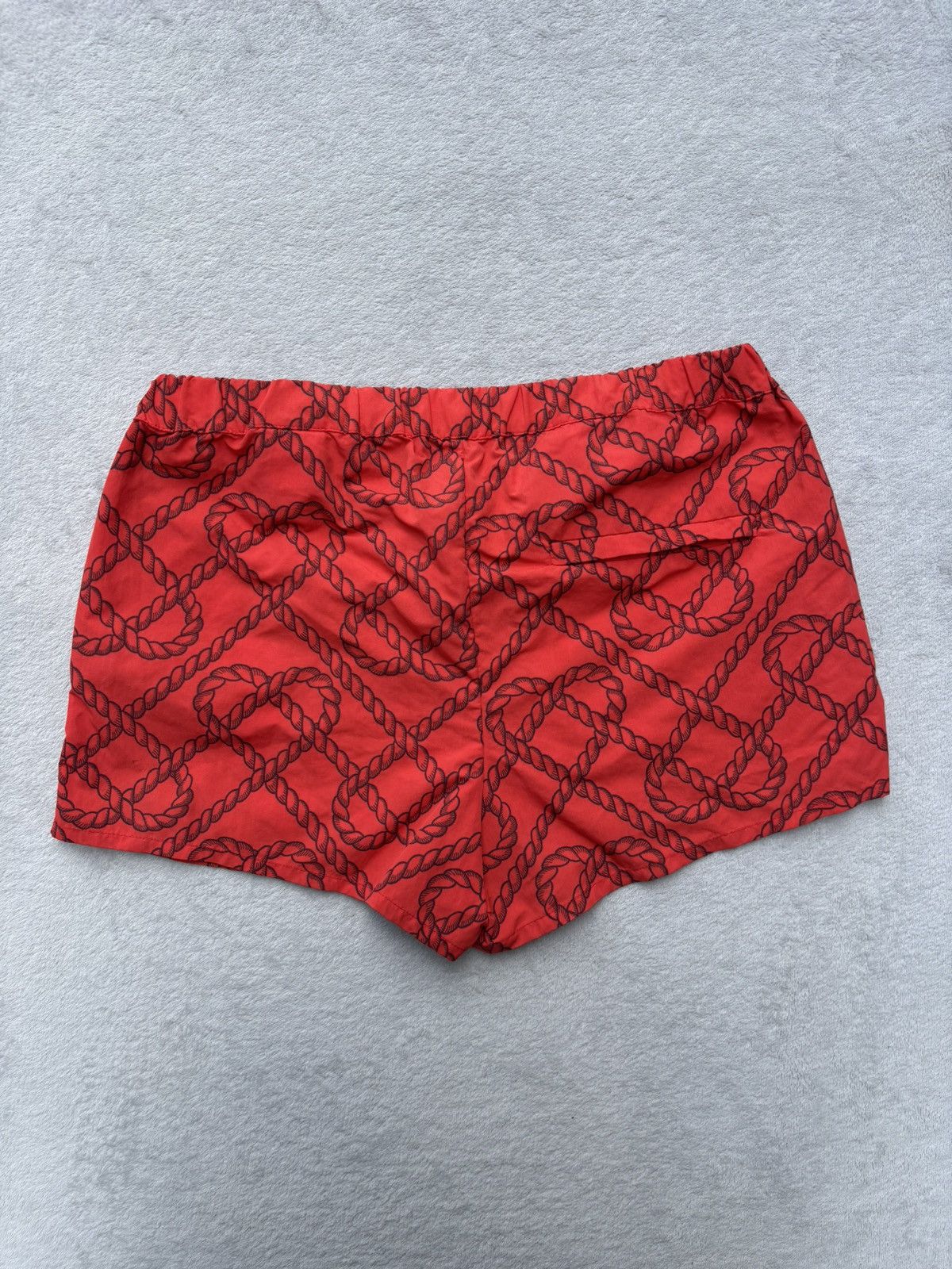 Hermes Hermes by Jean Paul Gaultier Rope Print Shorts Size 27" / US 4 / IT 40 - 9 Thumbnail