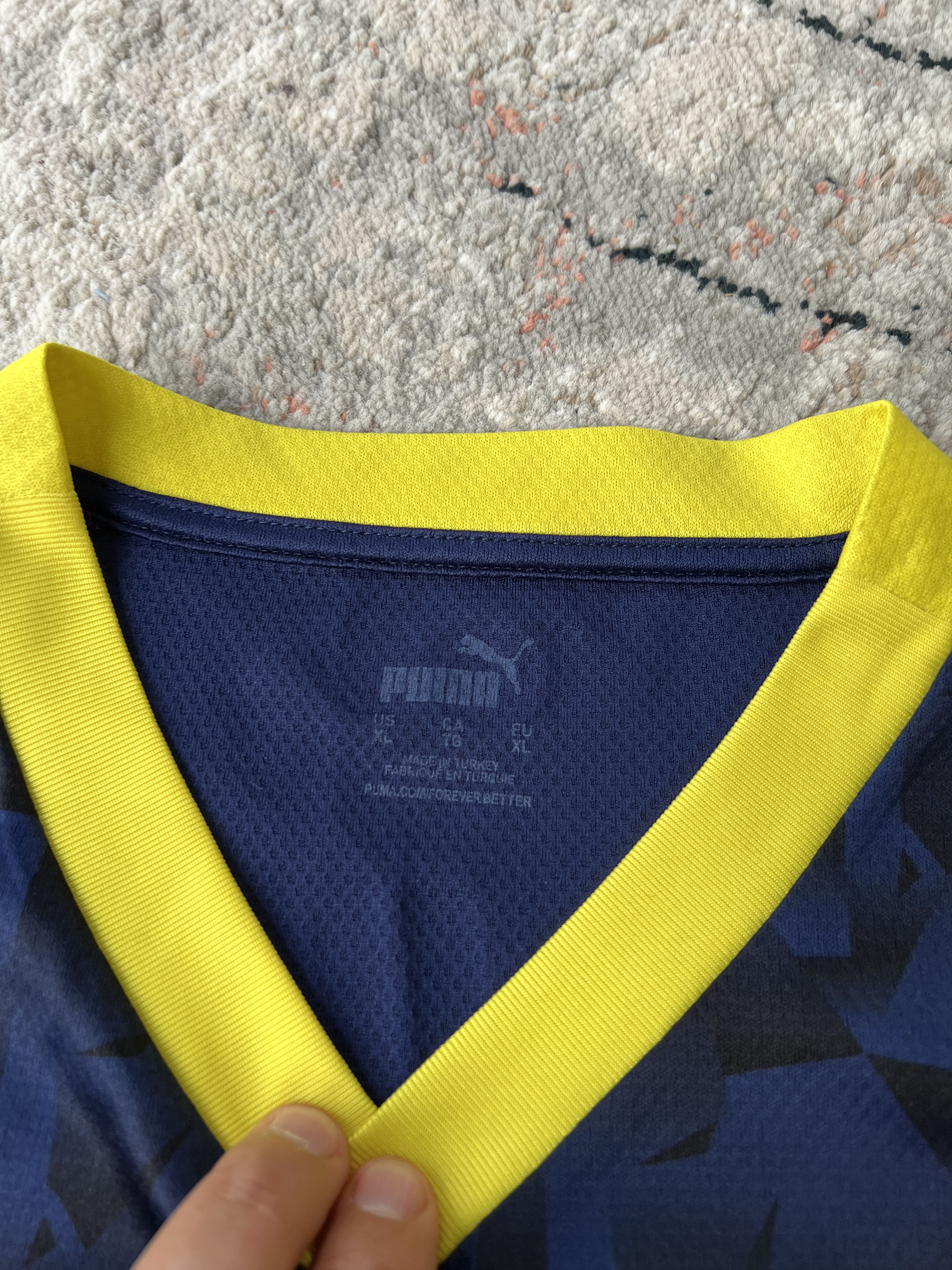 Puma Puma Fenerbahce Fred 35 Football Jersey Size US XL / EU 56 / 4 - 3 Thumbnail