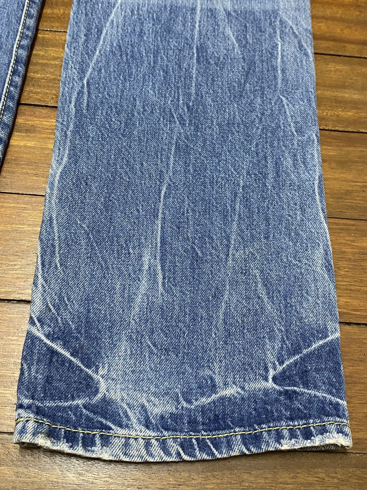Japanese Brand × Vintage Rare Design Vintage Brand Kaporal 5 Flash Jeans 2000s Size US 33 - 8 Thumbnail