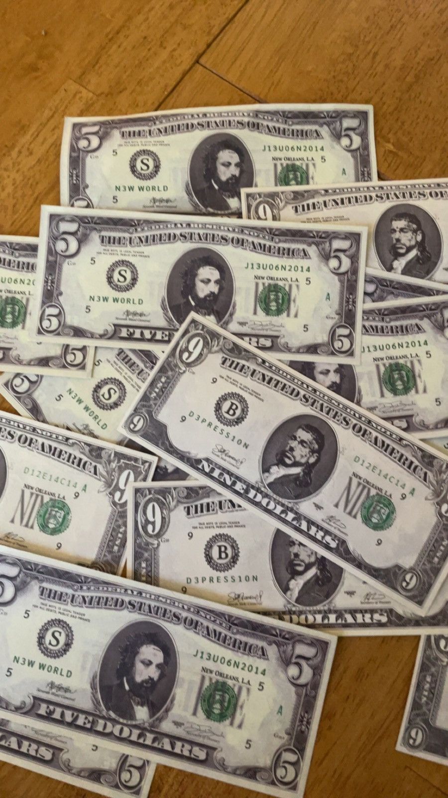 G59 Records G59 new world depression (NWD) dollar bills Size ONE SIZE - 1 Preview