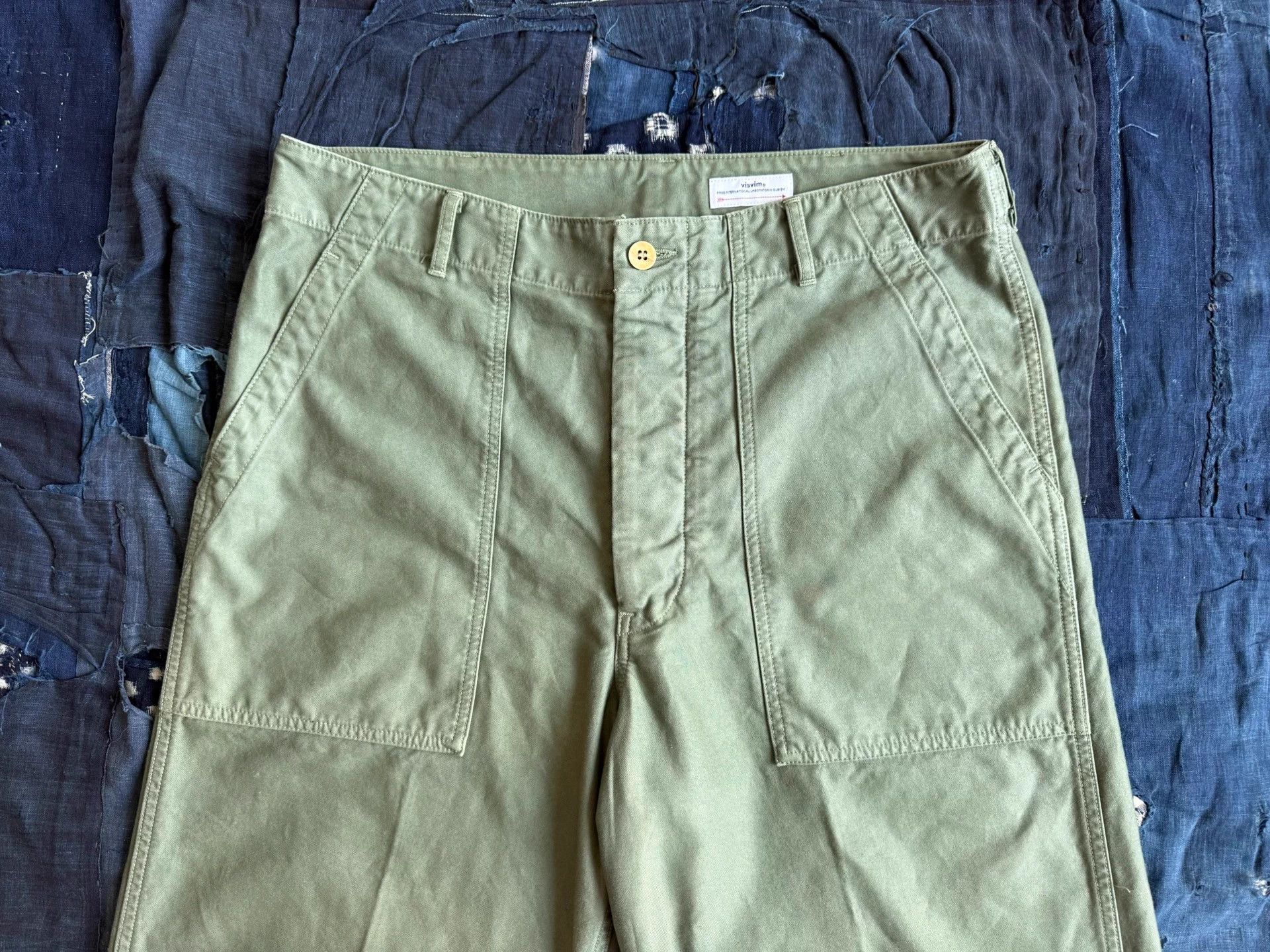 Visvim VISVIM 24AW BENNING PANTS Washed Green 4 Size US 31 - 3 Thumbnail