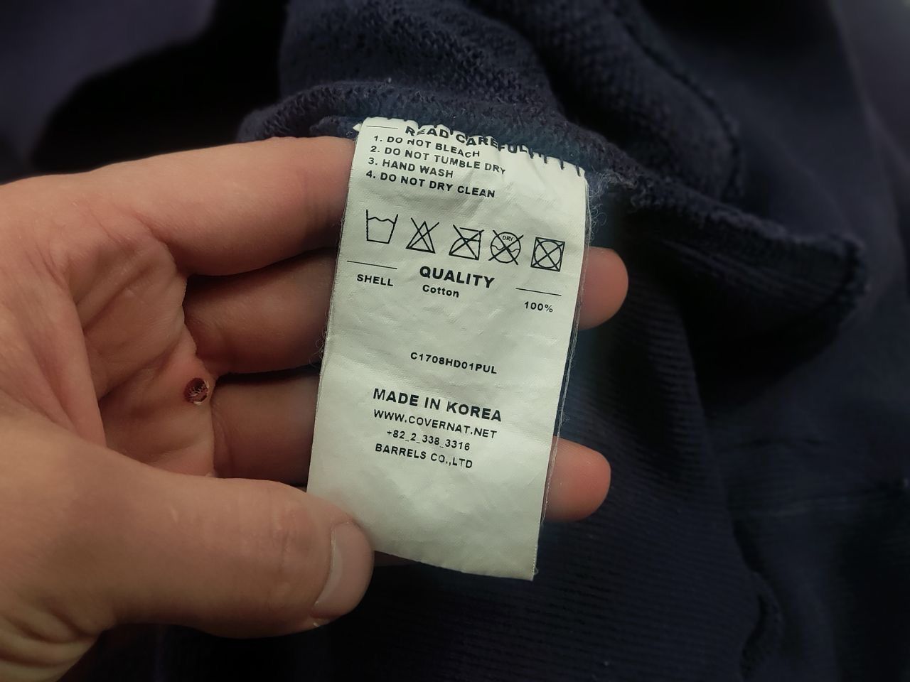 COVERNAT Covernat Vintage Japan Visvim Style Kapital Faded Hoodie Size US L / EU 52-54 / 3 - 21 Thumbnail