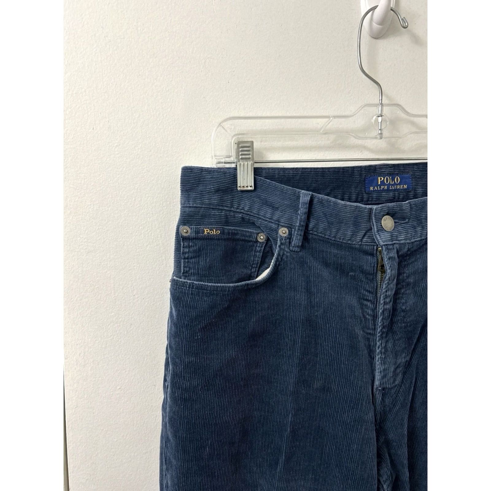 Polo Ralph Lauren Polo Ralph Lauren Prospect Straight Pants Mens 32x32 Corduroy Blue Size US XS / EU 42 / 0 - 4 Thumbnail