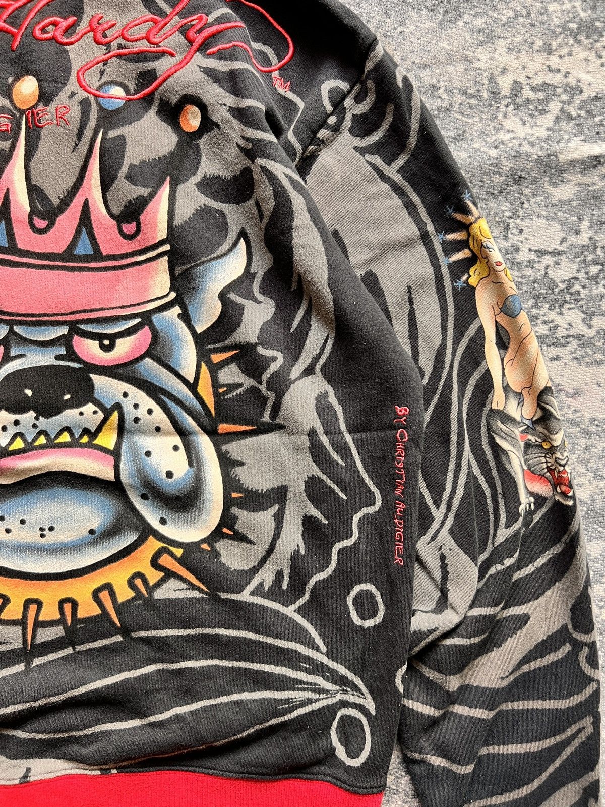 Ed Hardy Ed Hardy by Christian Audigier Hoodie Size US L / EU 52-54 / 3 - 14 Thumbnail