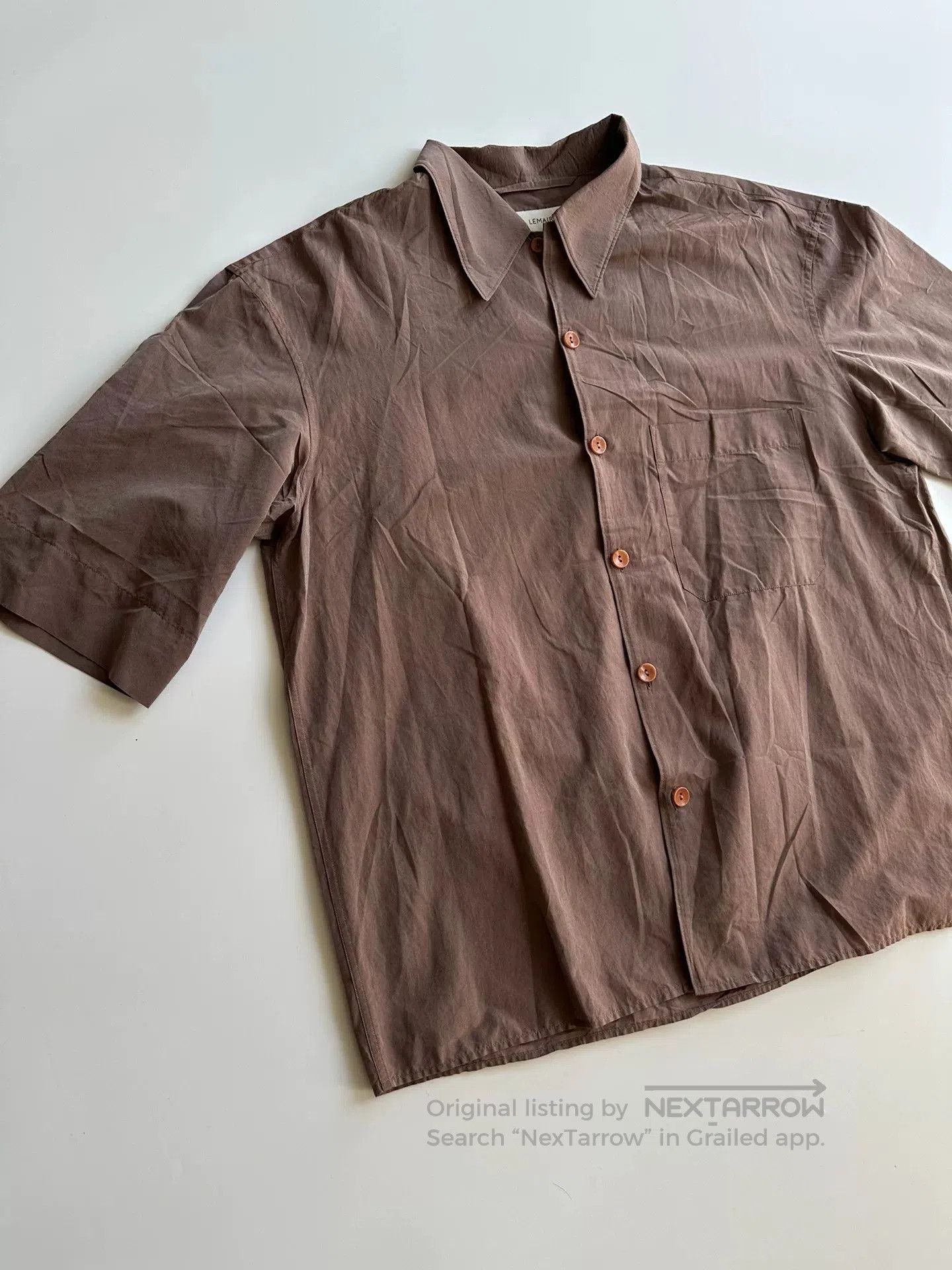 Lemaire LEMAIRE Short Sleeve Shirt for Spring Summer. Size US M / EU 48-50 / 2 - 1 Thumbnail