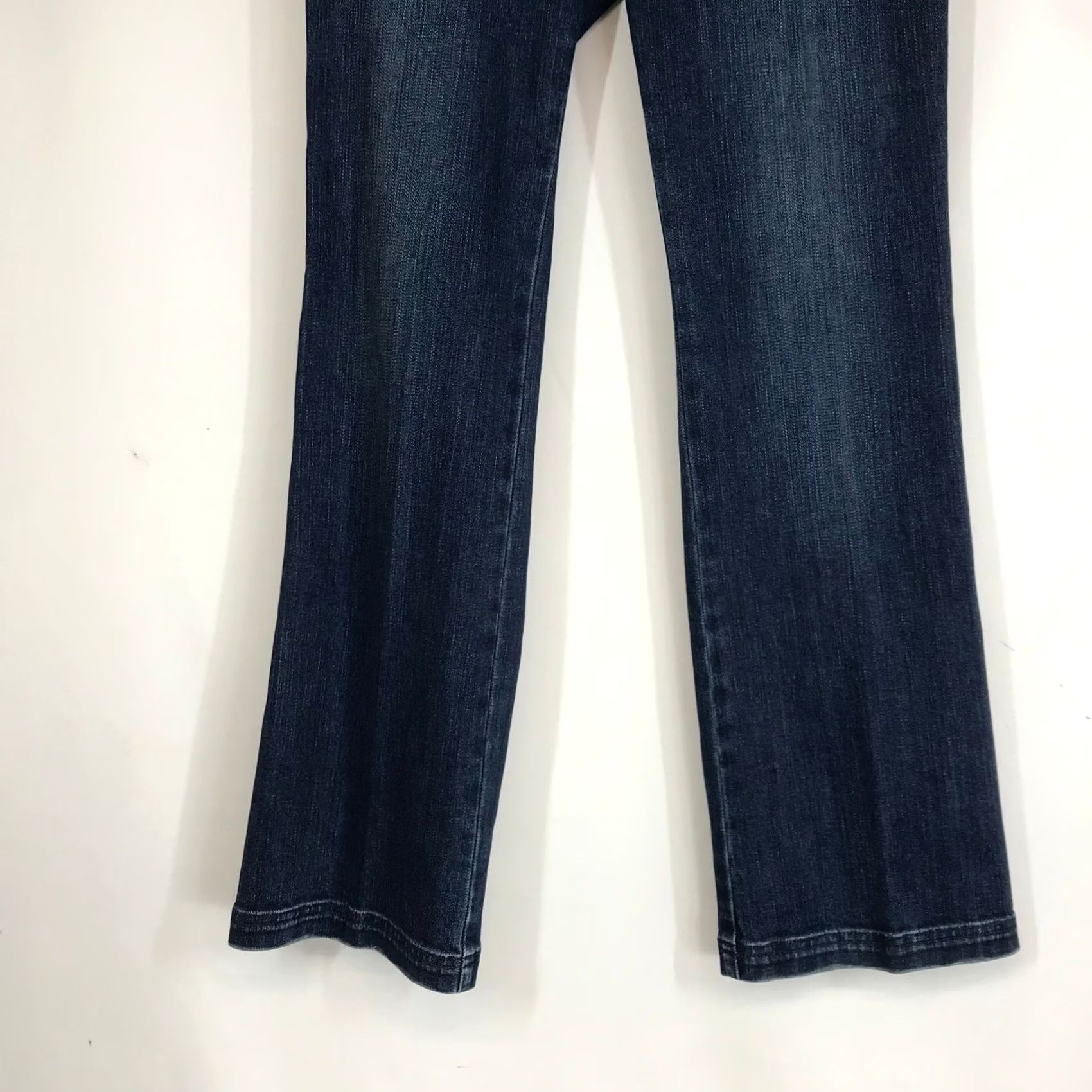 Gap GAP Jeans Bootcut Dark Wash 2R Women Ultra Low Rise Stretch Denim Trousers Pants Size 26" / US 2 / IT 38 - 3 Thumbnail