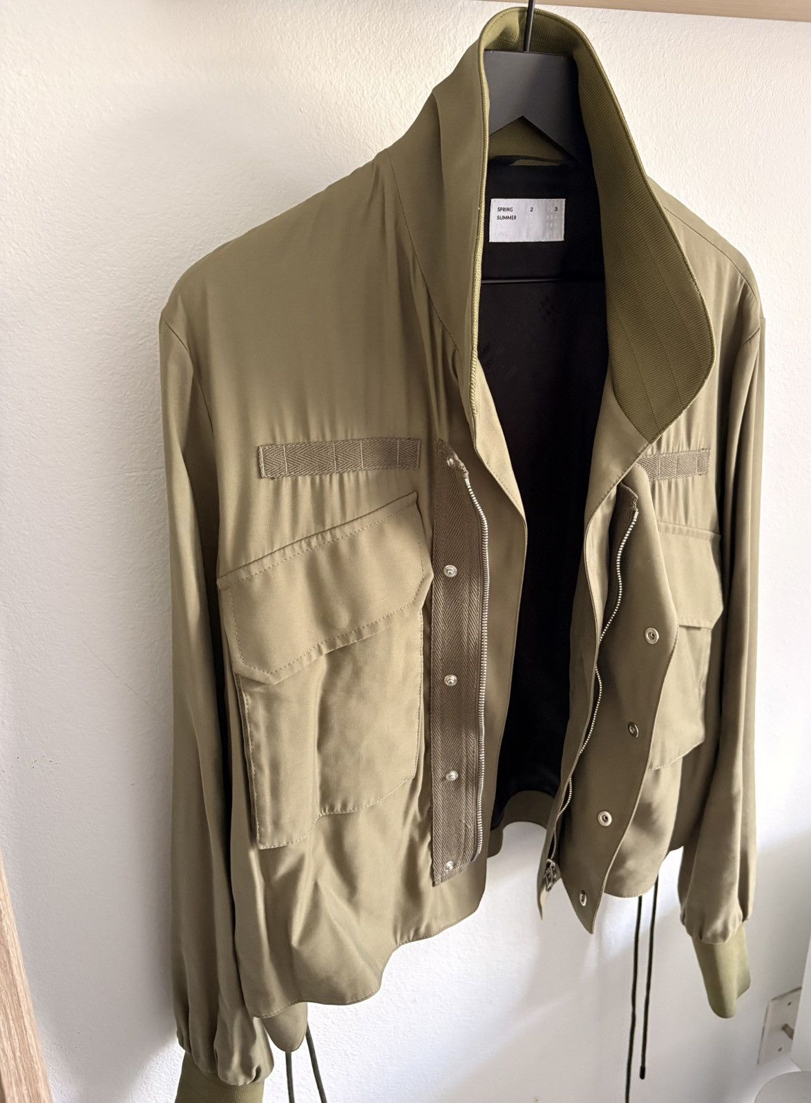 4SDESIGNS 4sdesigns SS23 Flak O Bomber Jacket Size US S / EU 44-46 / 1 - 7 Thumbnail