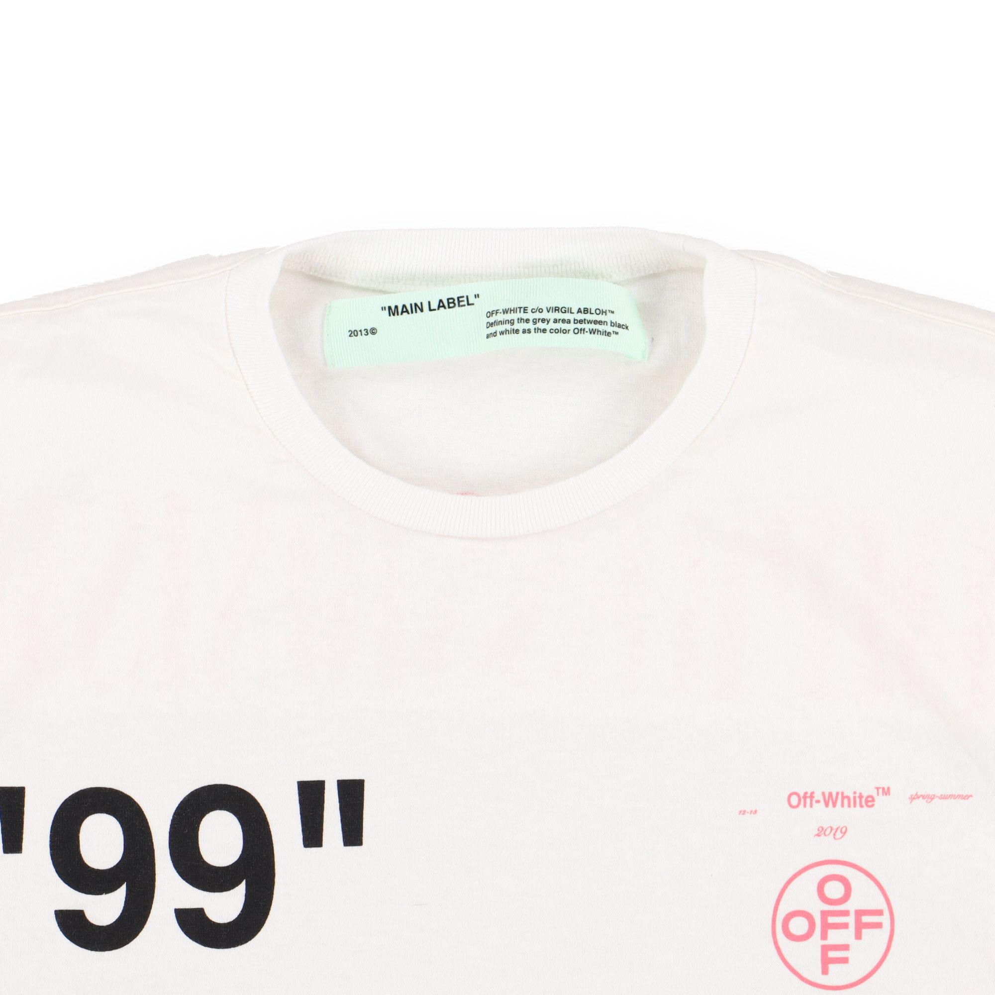 Off-White Cream Impressionism Boat Painting Logo LS T-Shirt Size US M / EU 48-50 / 2 - 6 Thumbnail