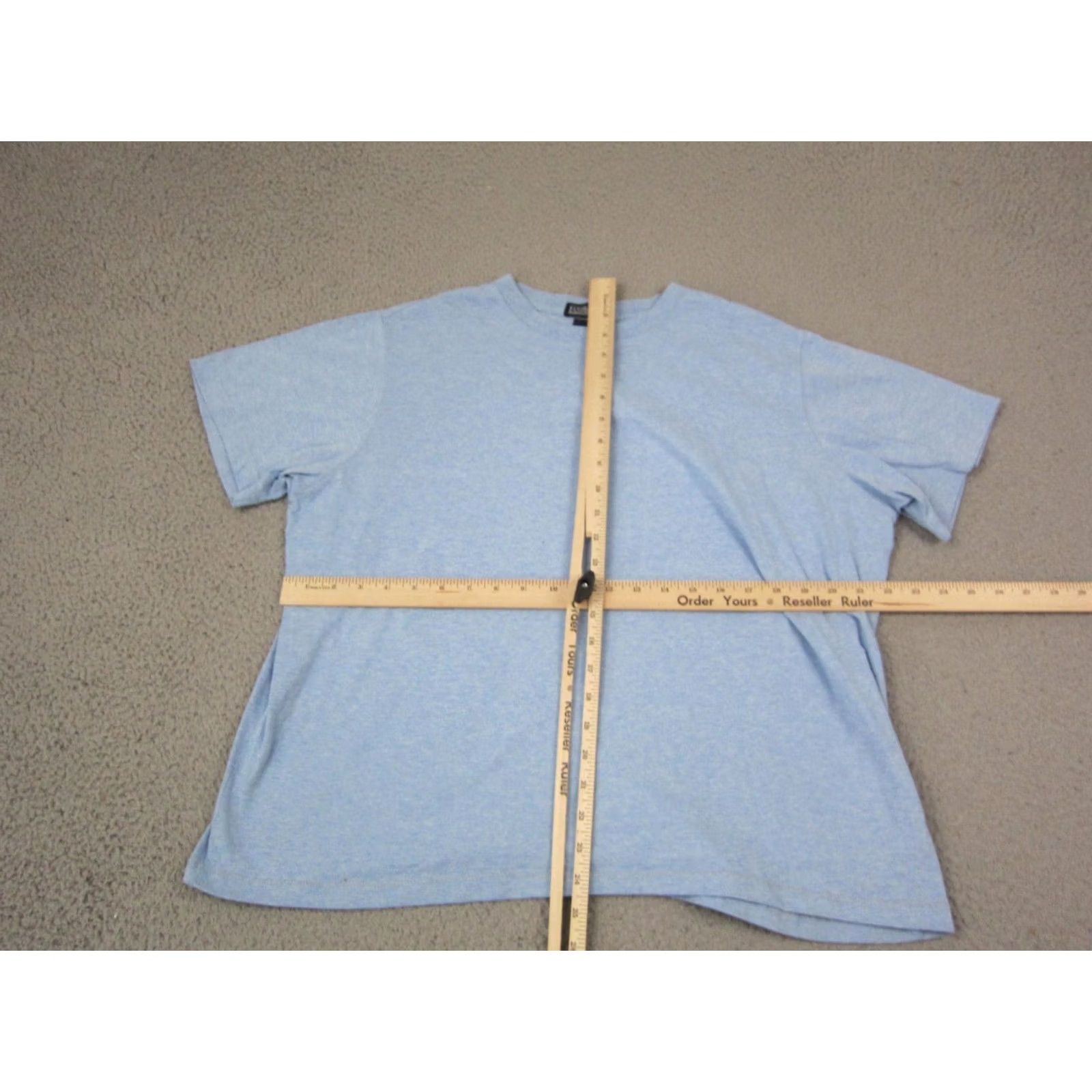 Lands' End VINTAGE Lands End Shirt Womens Large L Blue Blank 90s Crewneck Size L / US 10 / IT 46 - 6 Thumbnail