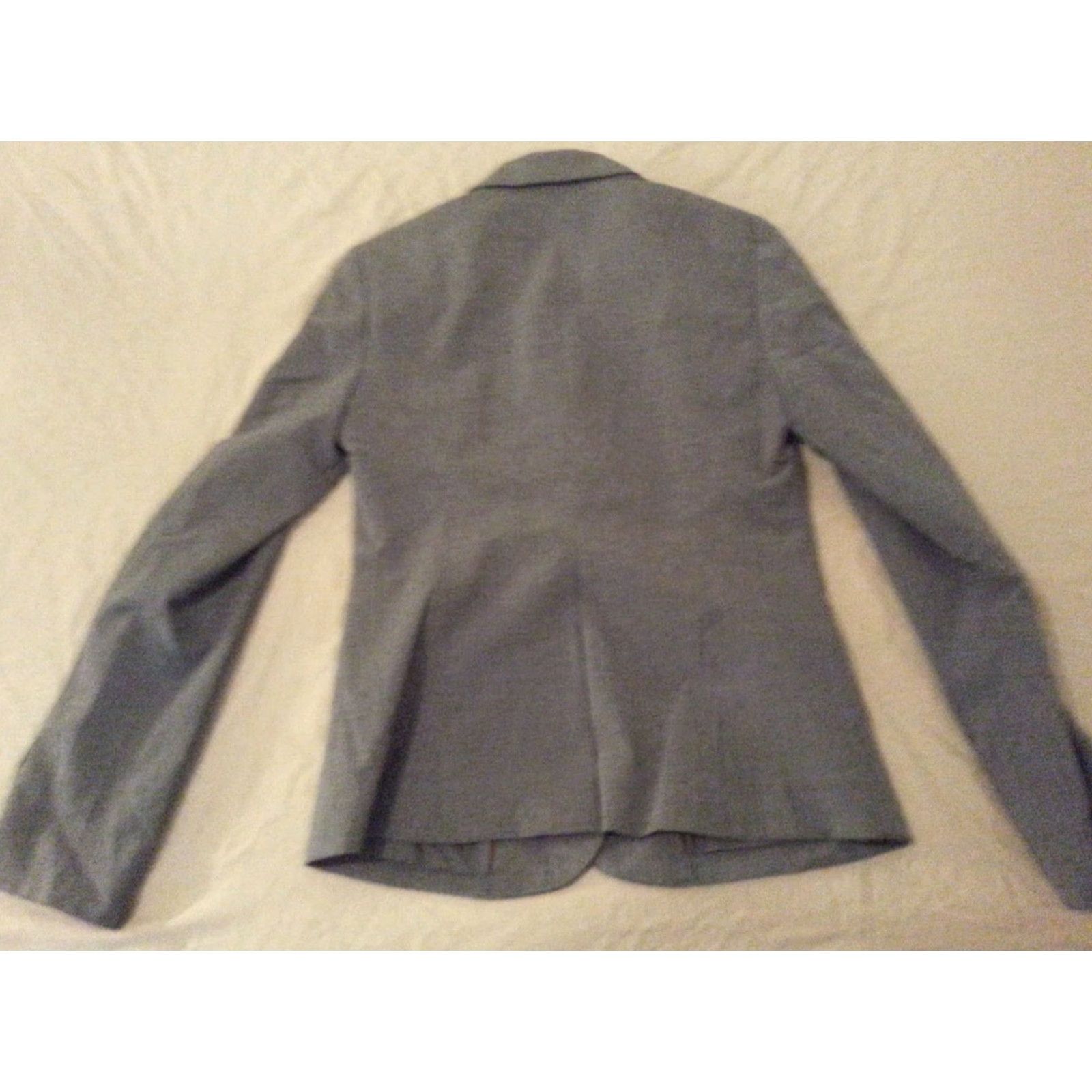 Banana Republic Womens Banana Republic Blazer Jacket Gray 2 XS? Size XS / US 0-2 / IT 36-38 - 2 Thumbnail