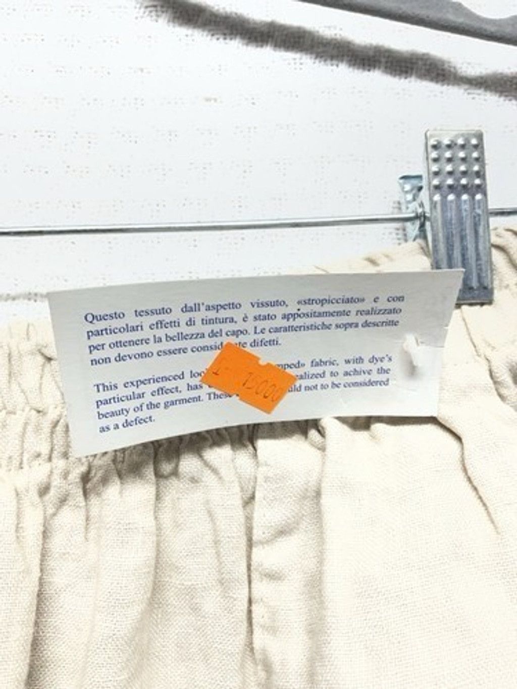 Other NWT 100% Lino Lagenlook Balloon Barrel Harem Pants Women M-L Size 29" - 4 Thumbnail