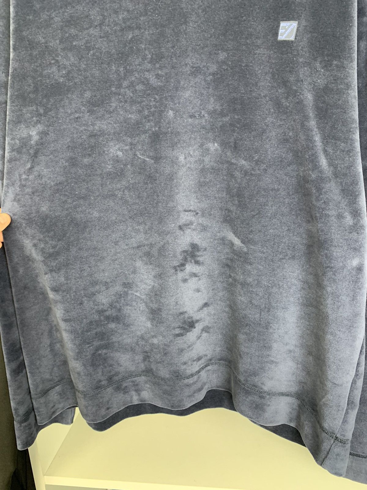 Ermenegildo Zegna Ermenegildo Zegna Velour Sweatshirt Size US S / EU 44-46 / 1 - 8 Thumbnail