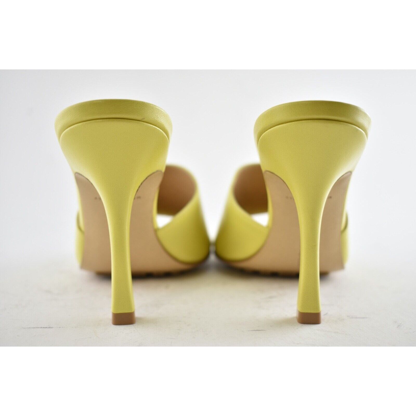 Bottega Veneta Stretch Square Toe Pear Leather Sandal Backless Heel Pump 37 Size US 7 / IT 37 - 11 Thumbnail