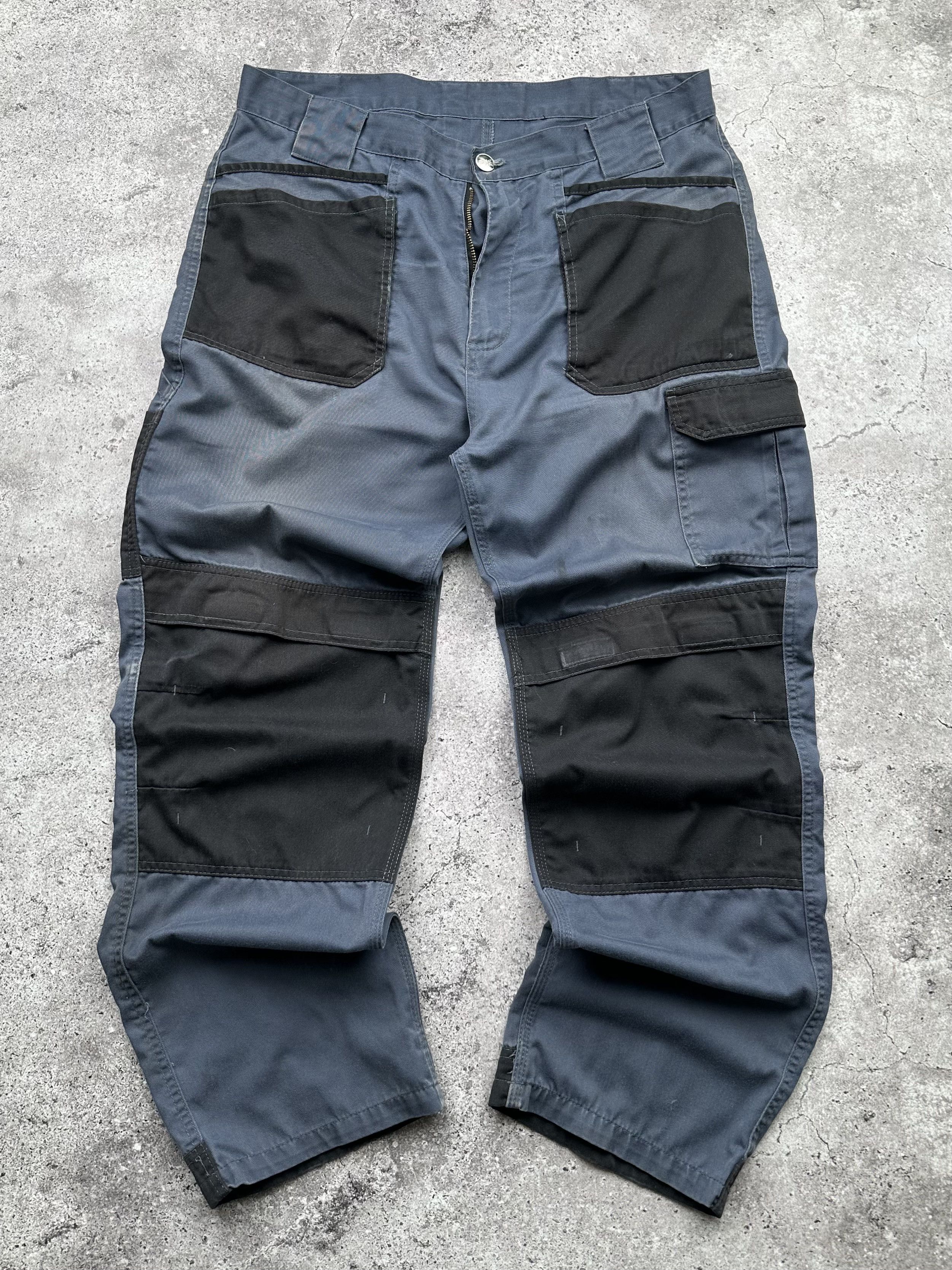 Harajuku Style Retro Heavyweight Work Pants for Men