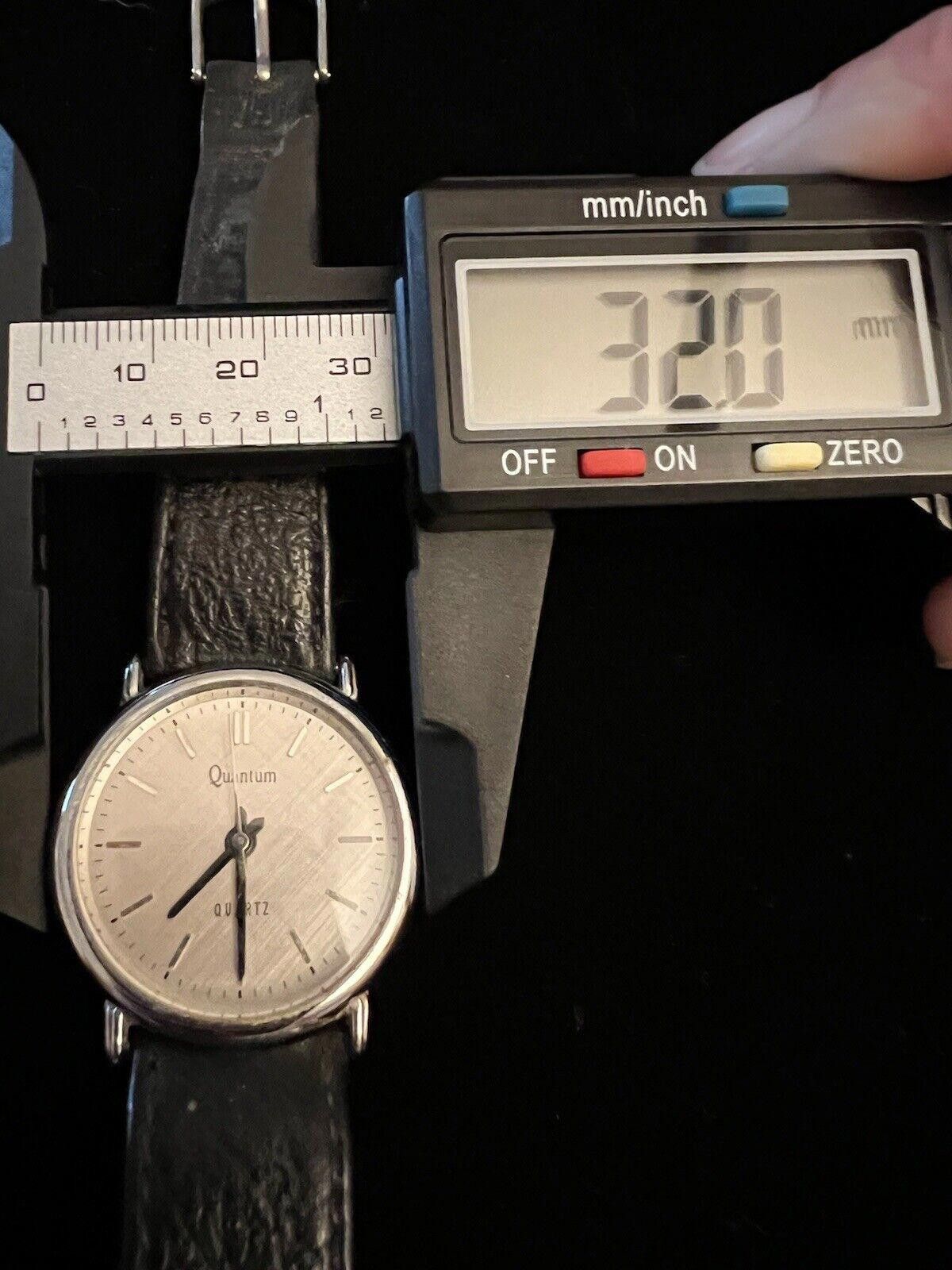 Designer Vintage Quantum Watch New Battery Working Size ONE SIZE - 9 Thumbnail