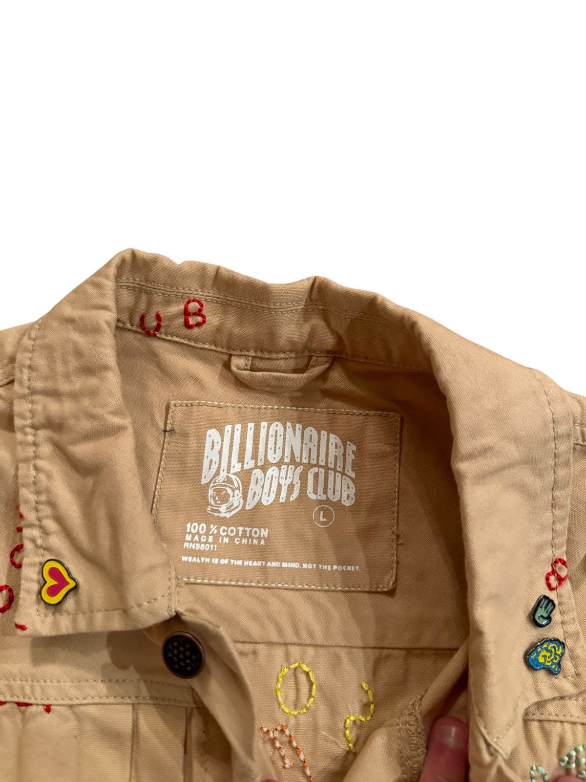 Billionaire Boys Club 🔥300$ BILLIONAIRE BOYS CLUB Homeroom Multi logo Jacket Size US L / EU 52-54 / 3 - 6 Thumbnail